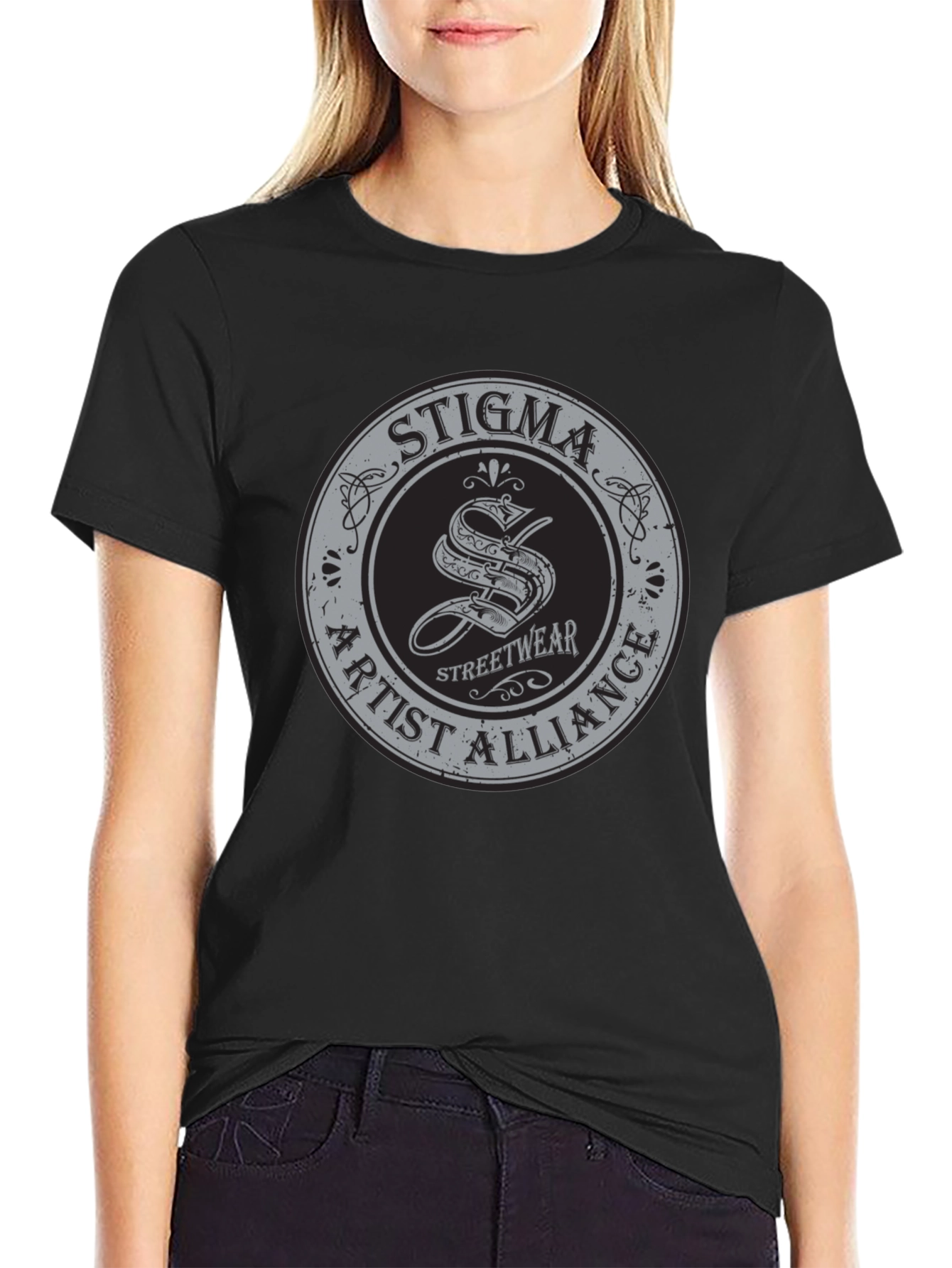 Stigma Artist Alliance Black T-Shirt