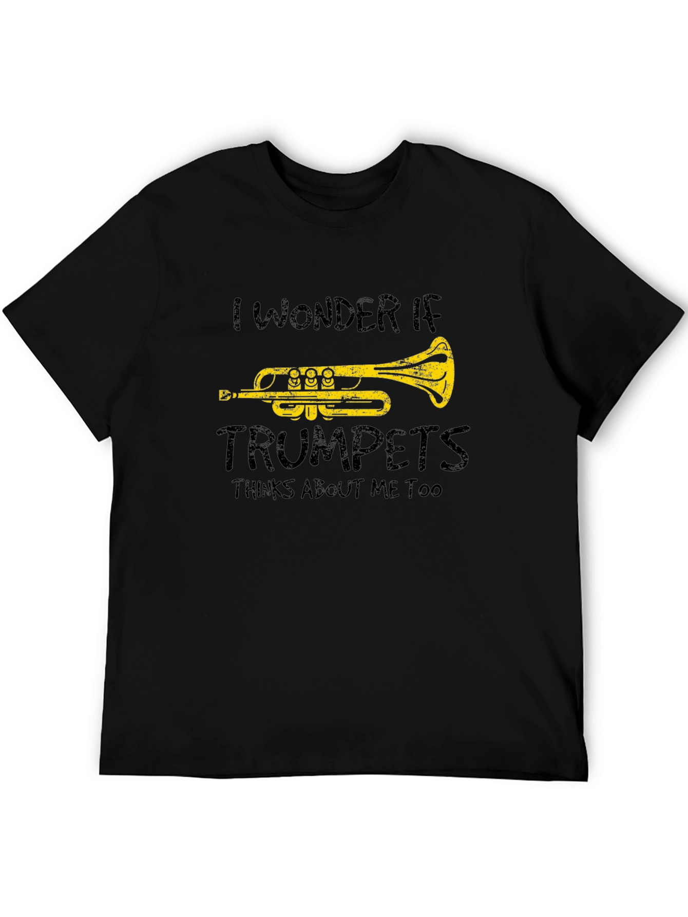 Trumpet Humor Graphic T-Shirt - Musical Instrument Tee
