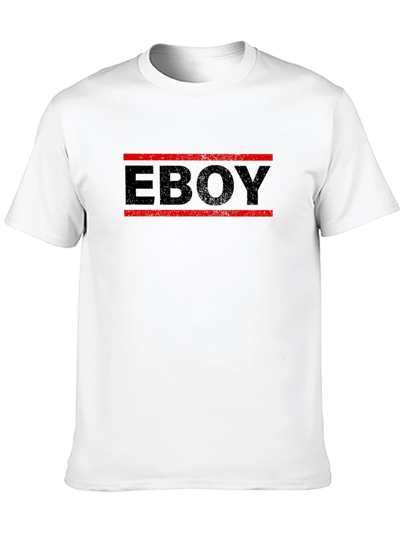 Eboy Graphic Print Crew Neck Tee