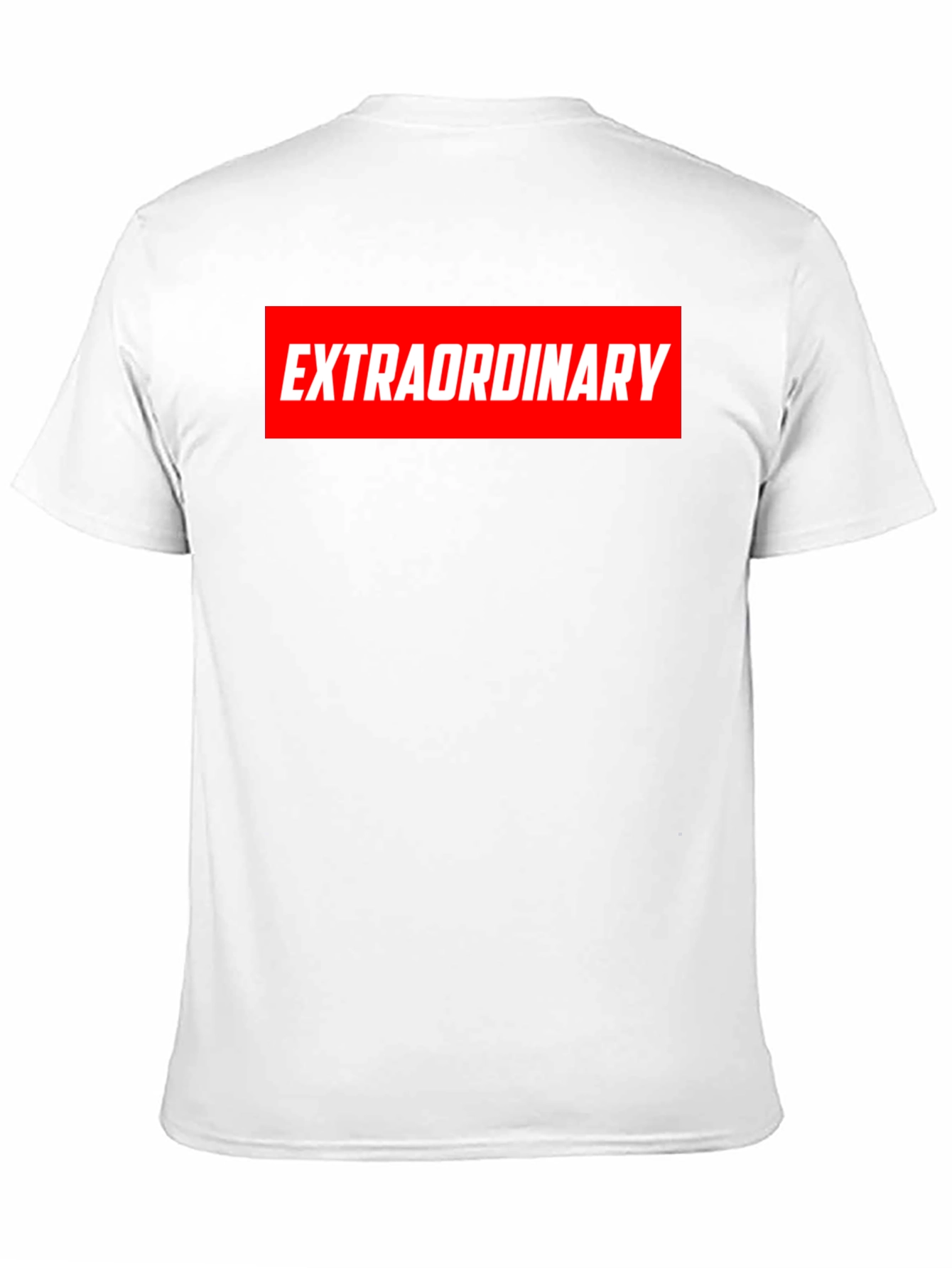 Extraordinary Graphic Print Crew Neck T-Shirt
