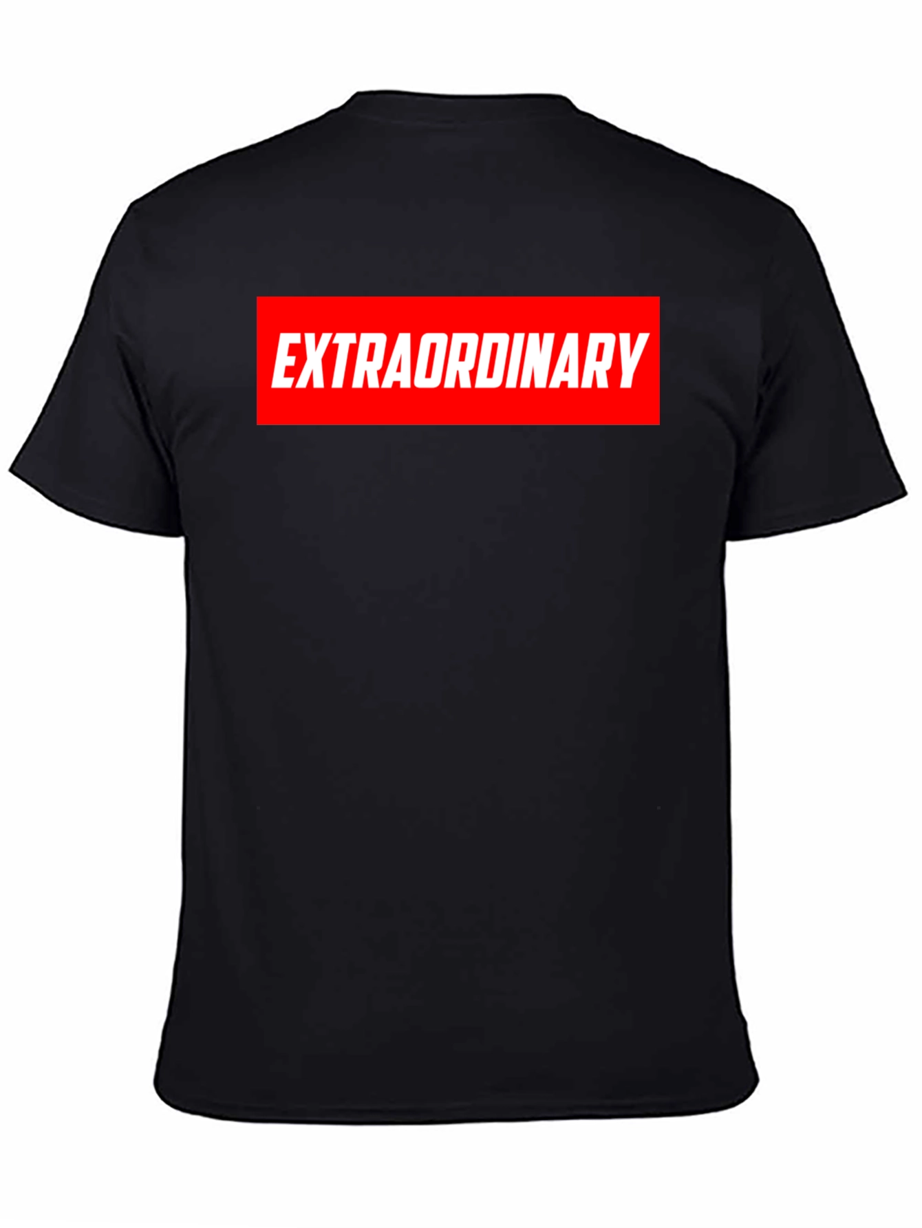 Extraordinary Graphic Print Crew Neck T-Shirt