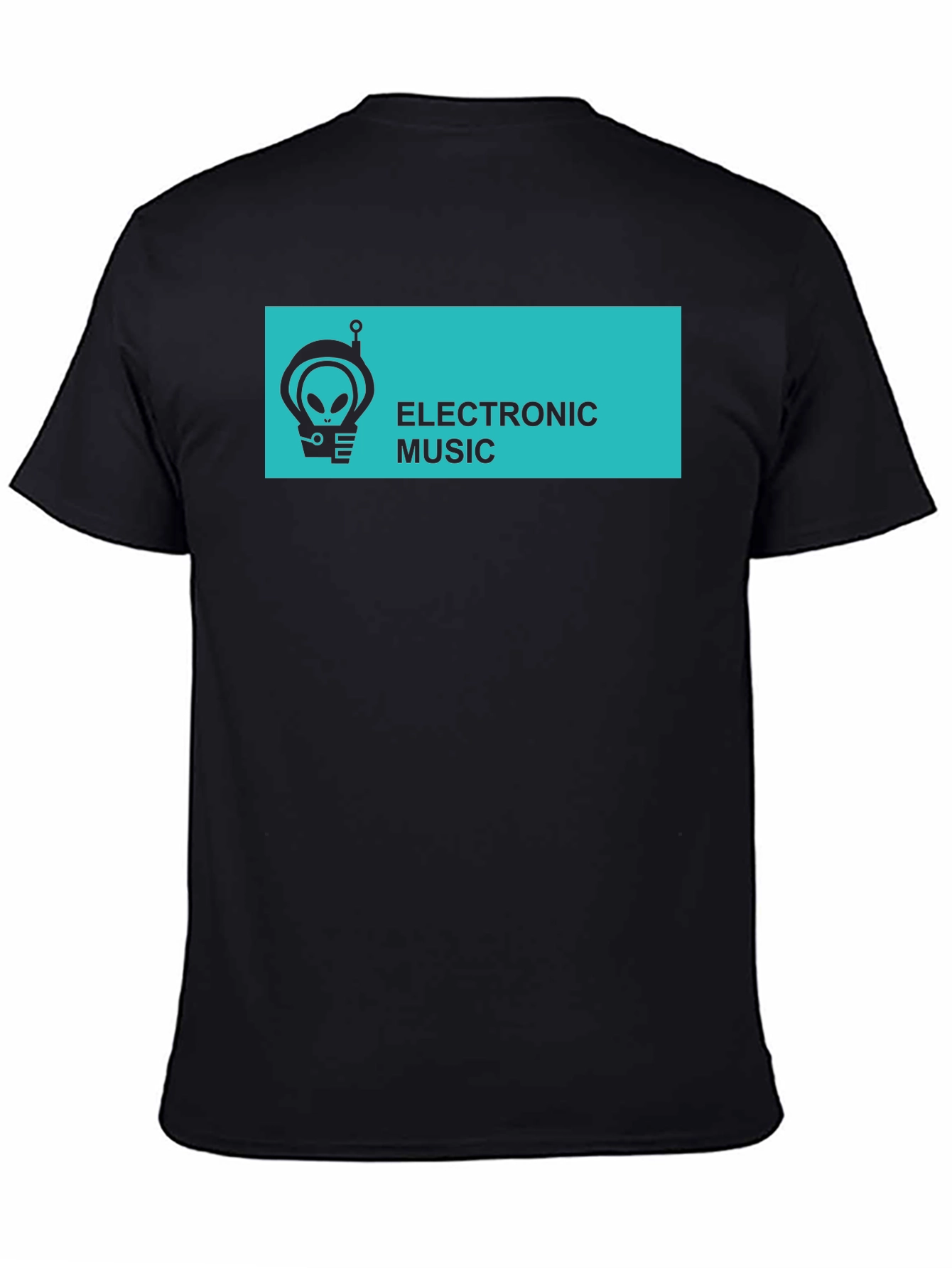 Electronic Music Alien Graphic T-Shirt