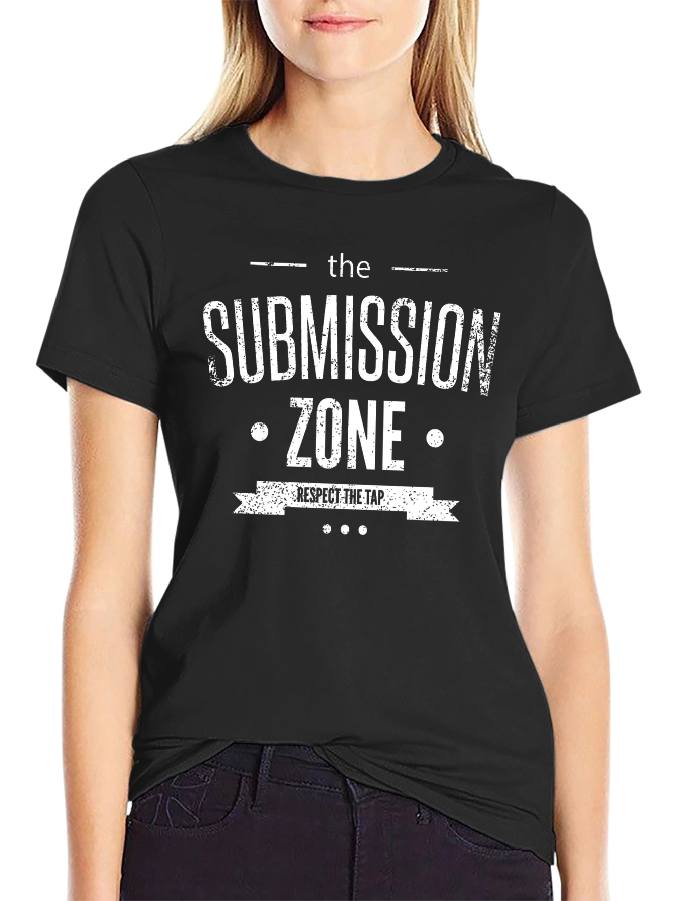The Submission Zone Respect The Tap T-Shirt