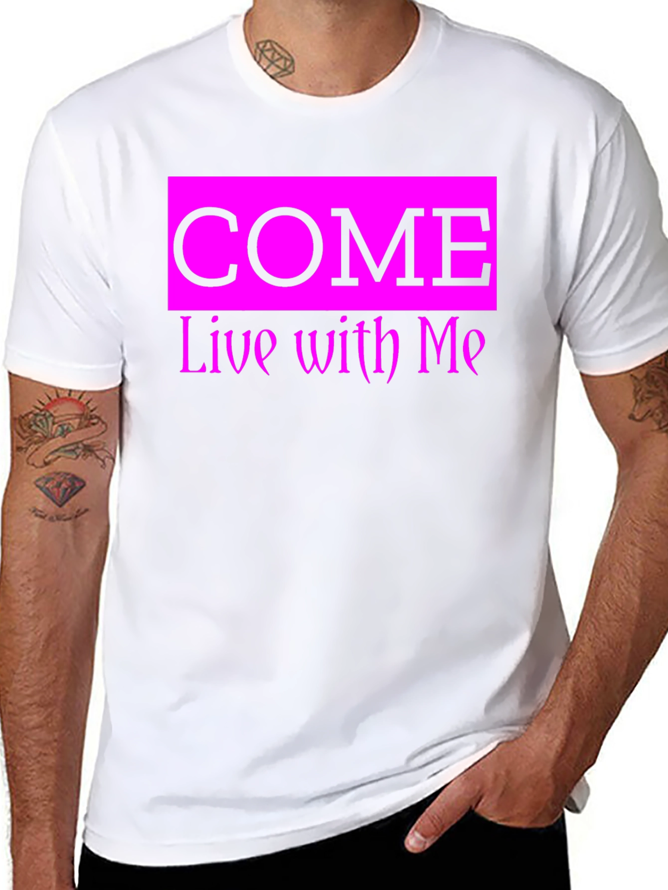 Come Live With Me Graphic Tee