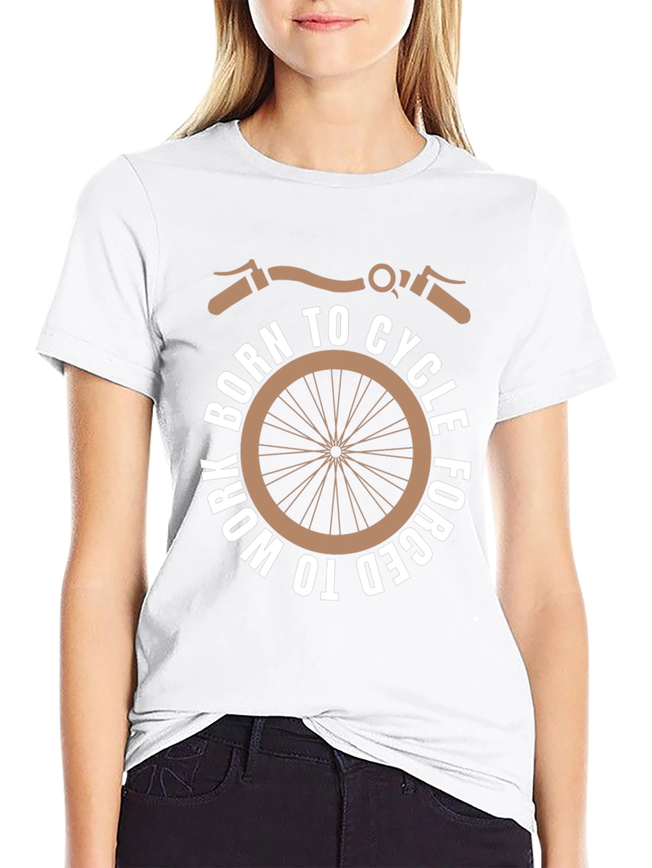 Born to Cycle Mens Black T-Shirt