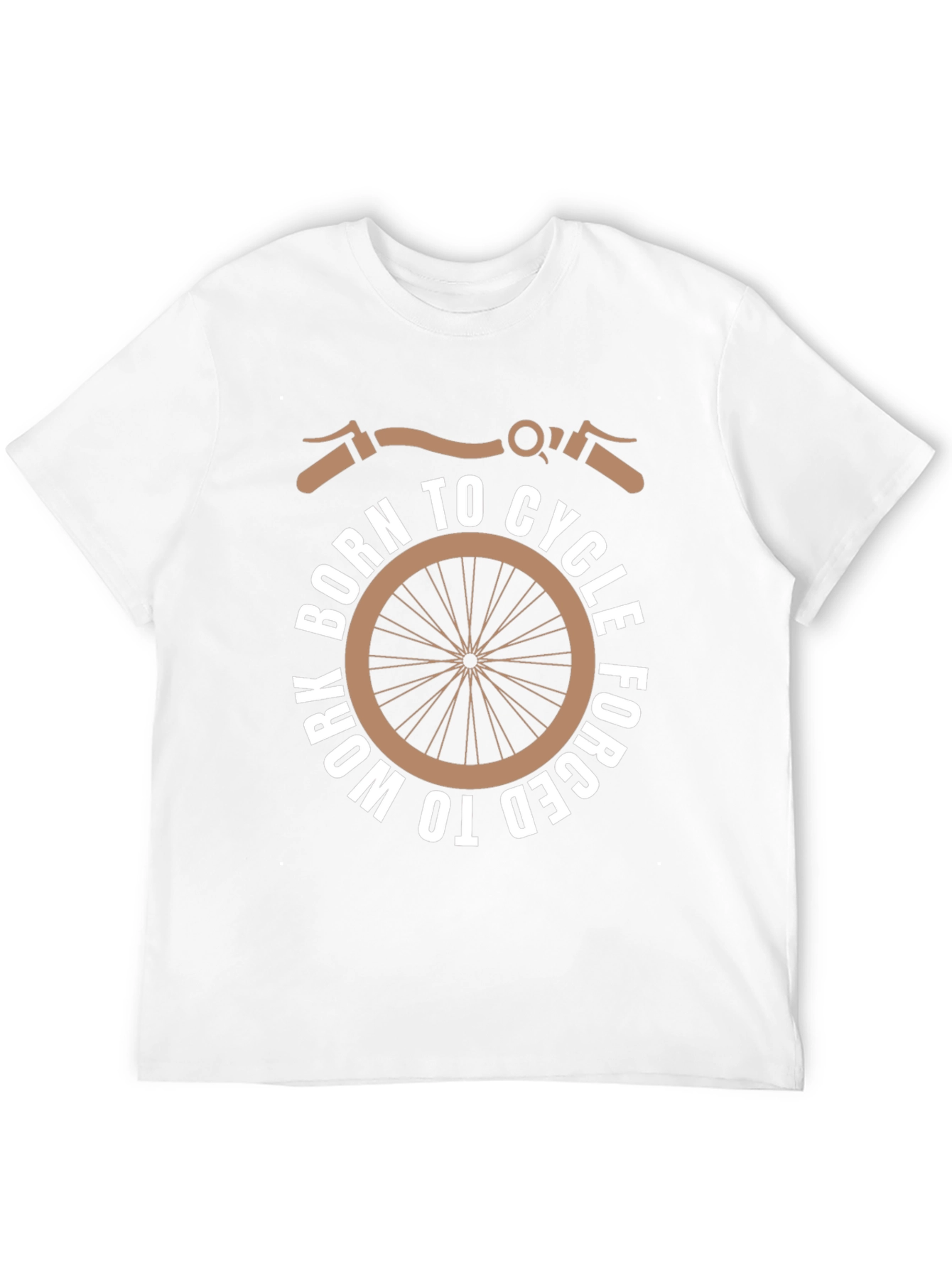 Born to Cycle Mens Black T-Shirt