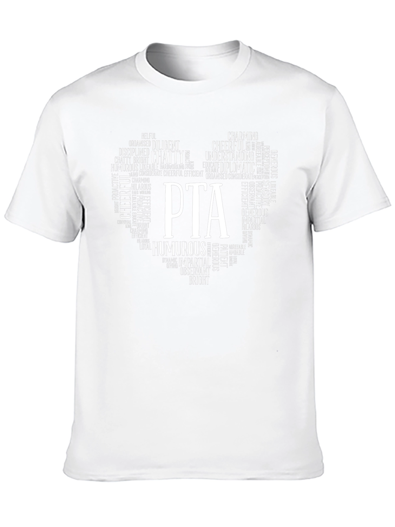 PTA Heart Word Art T-Shirt