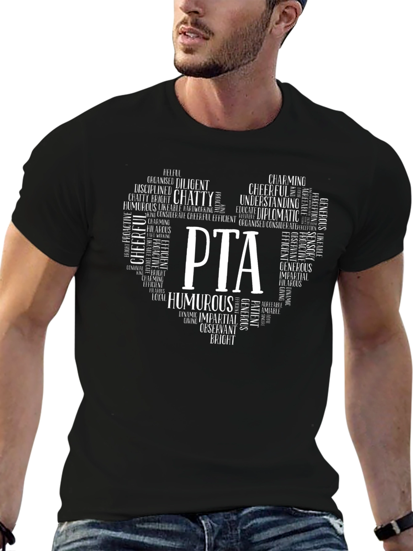 PTA Heart Word Art T-Shirt