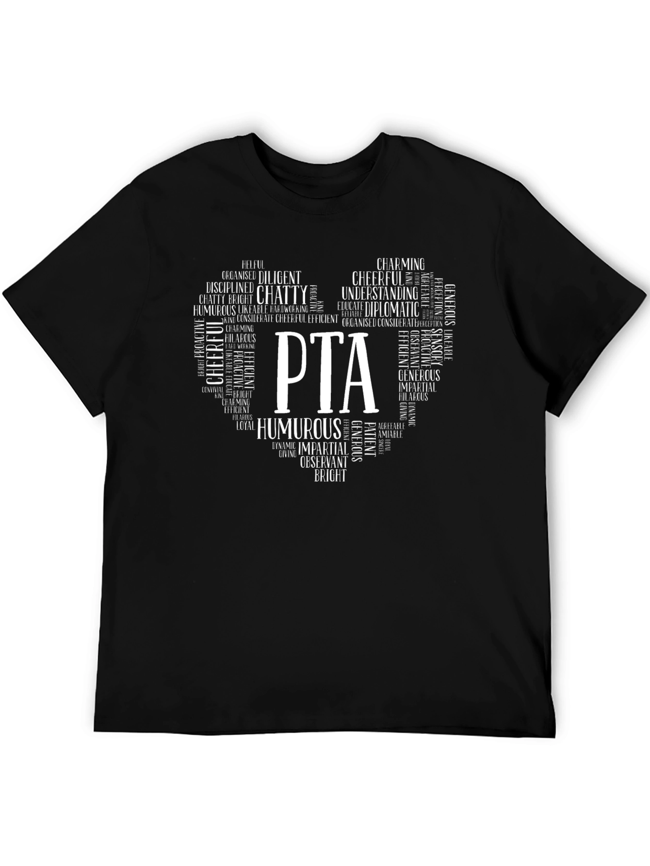 PTA Heart Word Art T-Shirt