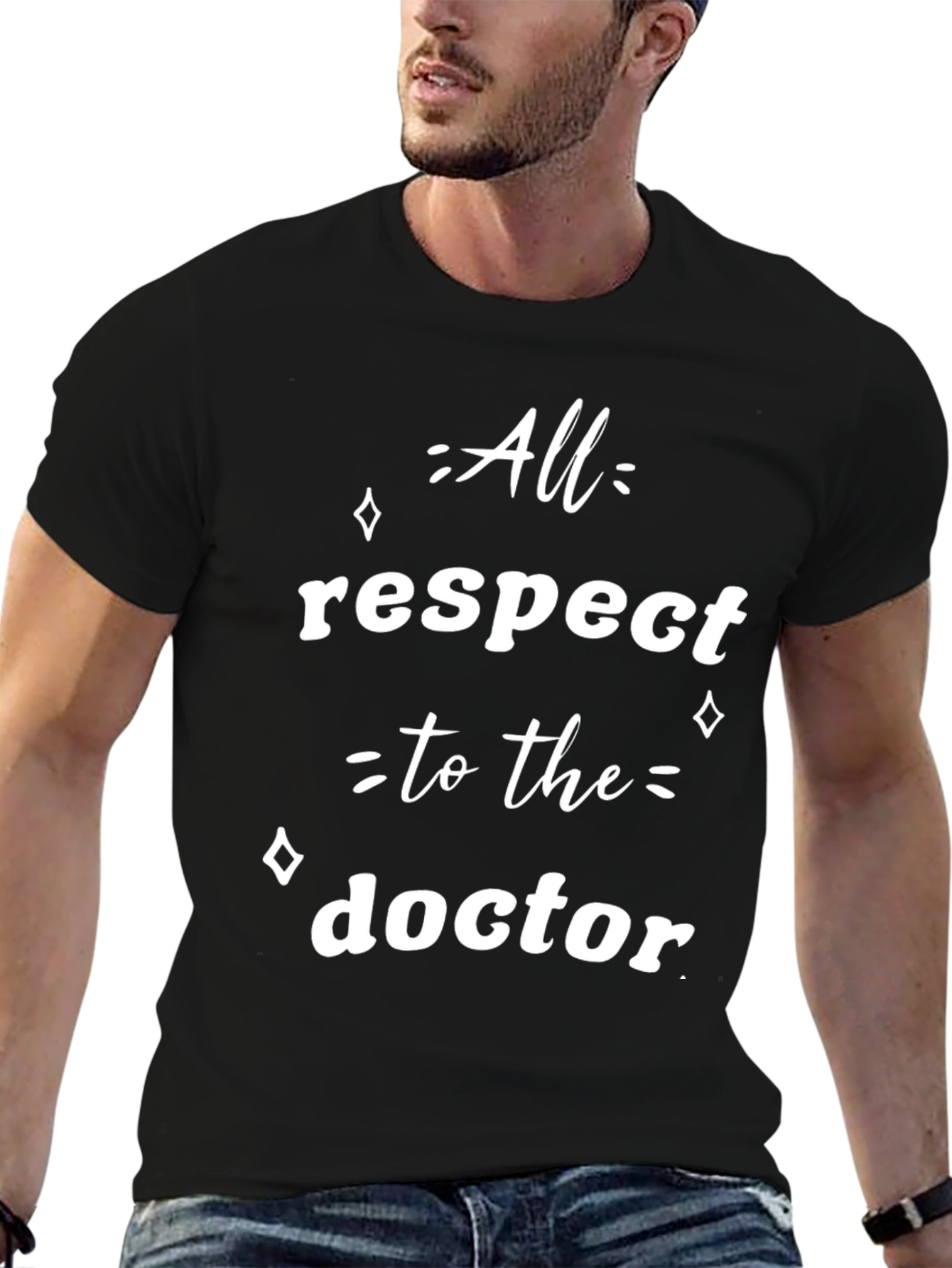 All Respect to the Doctor Graphic Tee