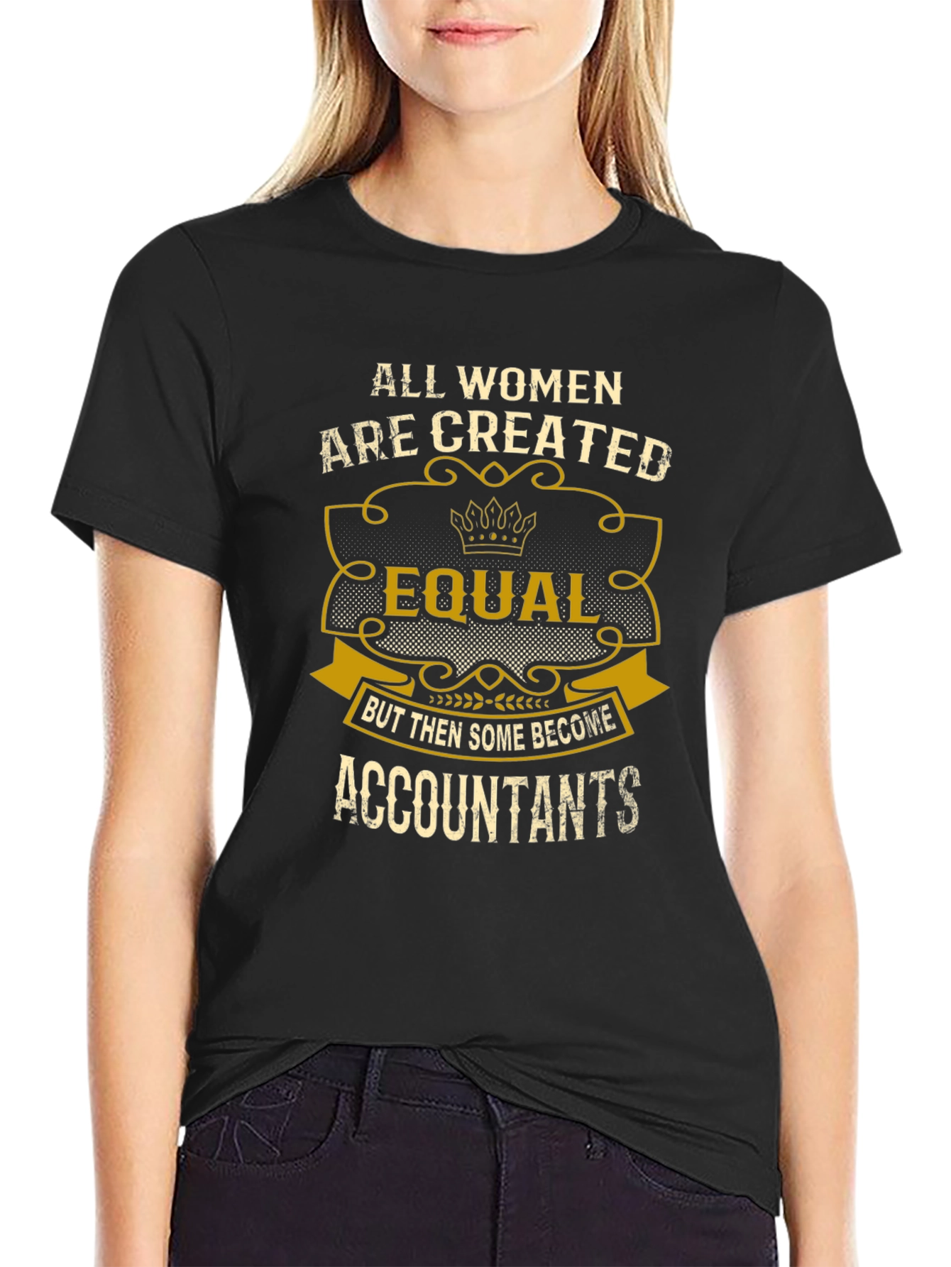 Accountant Womens Graphic Tee