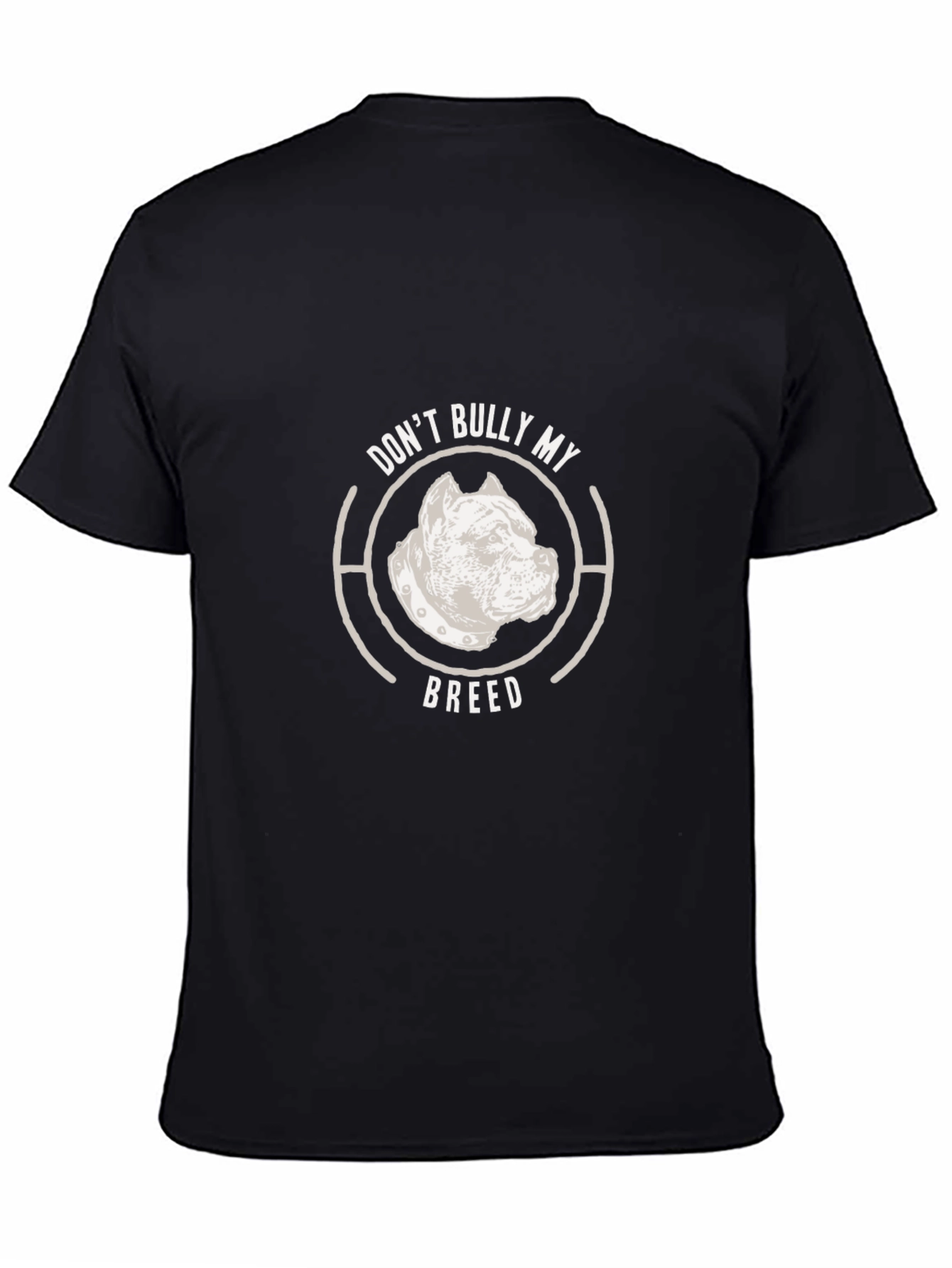 Dont Bully My Breed Dog Graphic T-Shirt