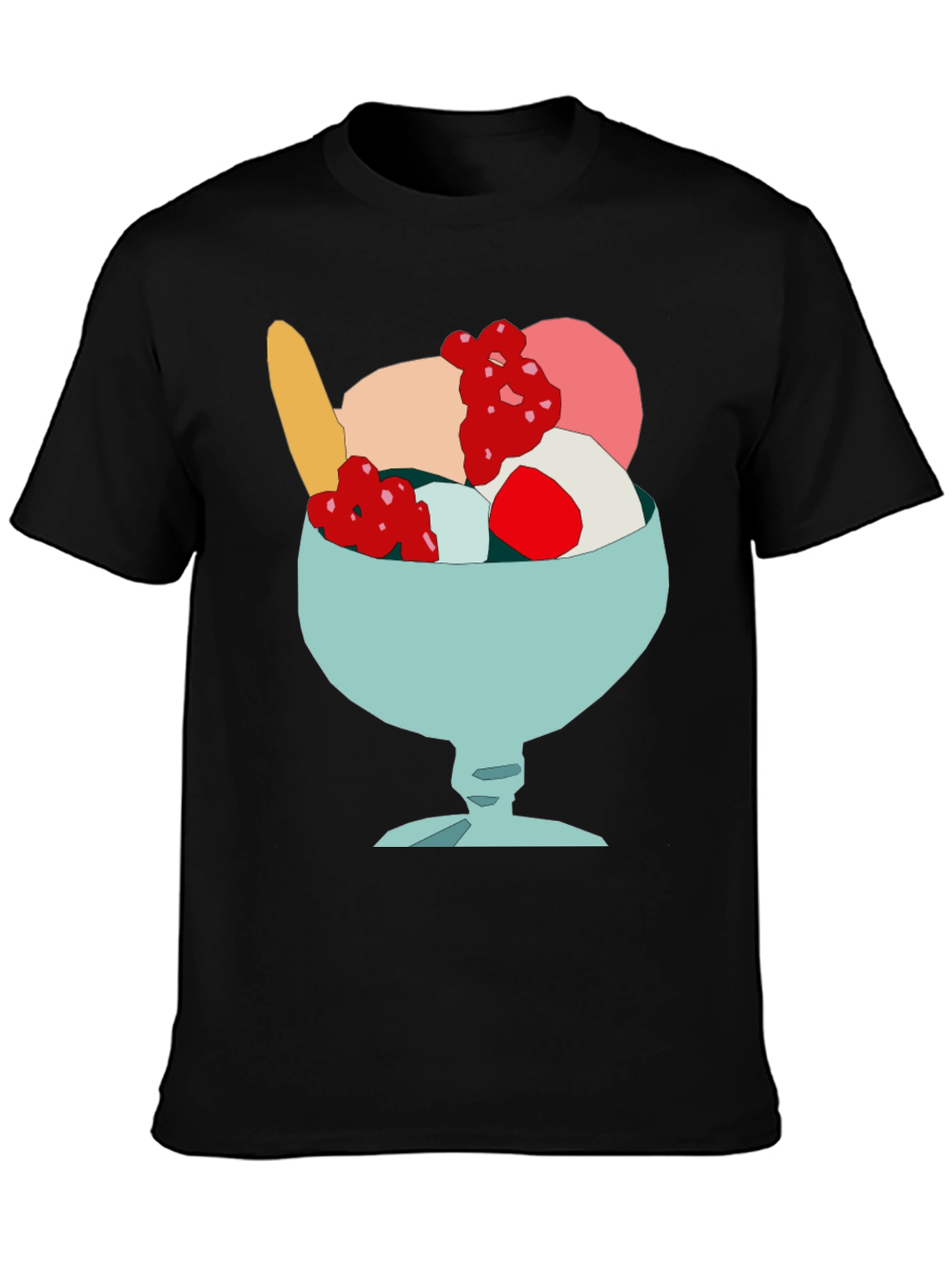 Ice Cream Dessert T-Shirt - Fun Novelty Graphic Tee