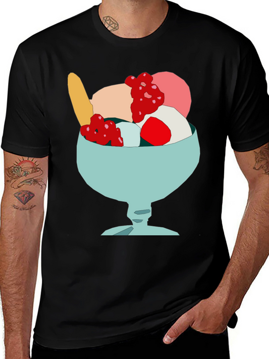 Ice Cream Dessert T-Shirt - Fun Novelty Graphic Tee