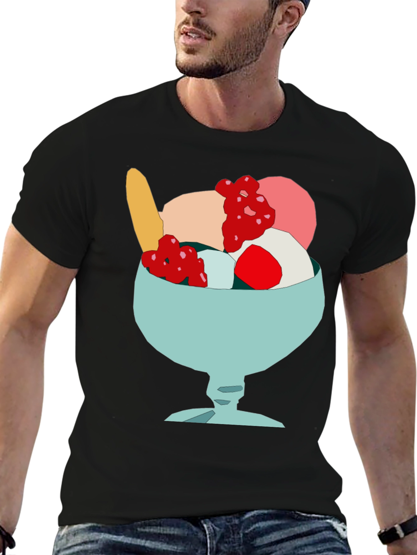 Ice Cream Dessert T-Shirt - Fun Novelty Graphic Tee