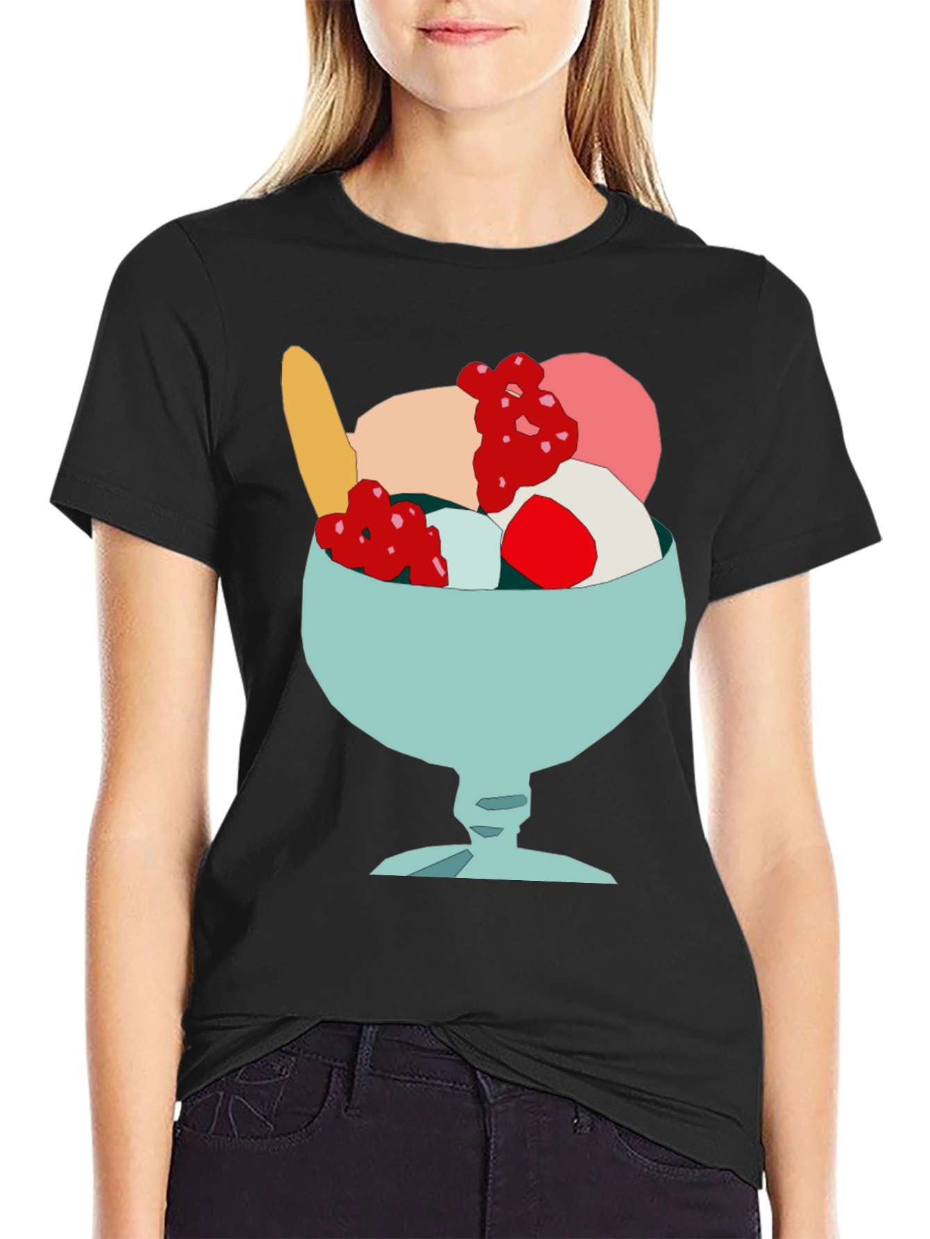 Ice Cream Dessert T-Shirt - Fun Novelty Graphic Tee