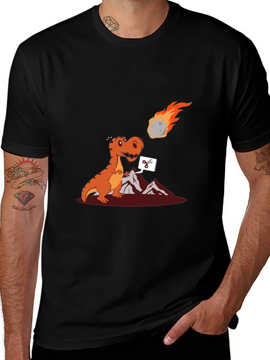 Dino Cuts Meteor T-Shirt - Extinction Event Tee