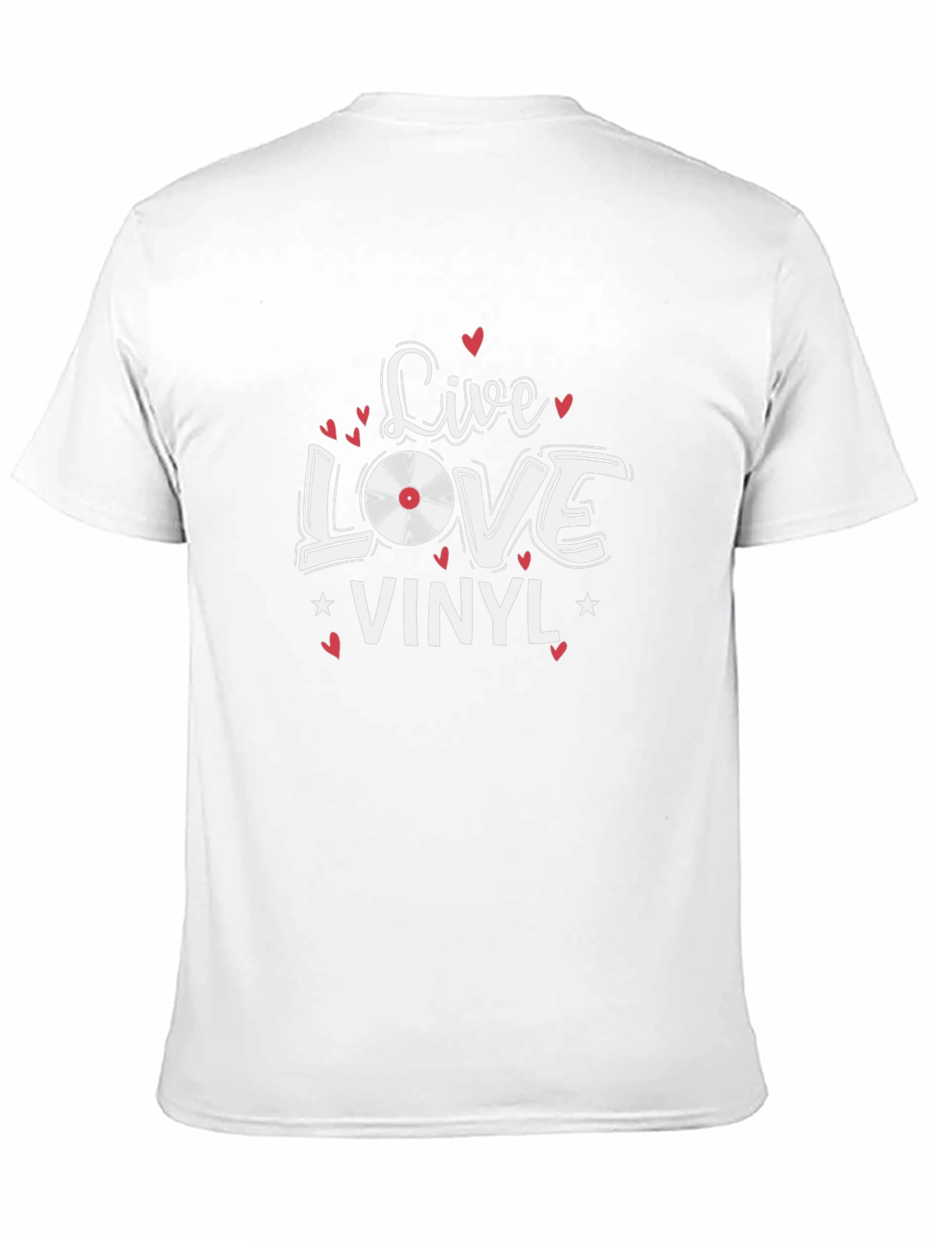 Live Love Vinyl Graphic T-Shirt