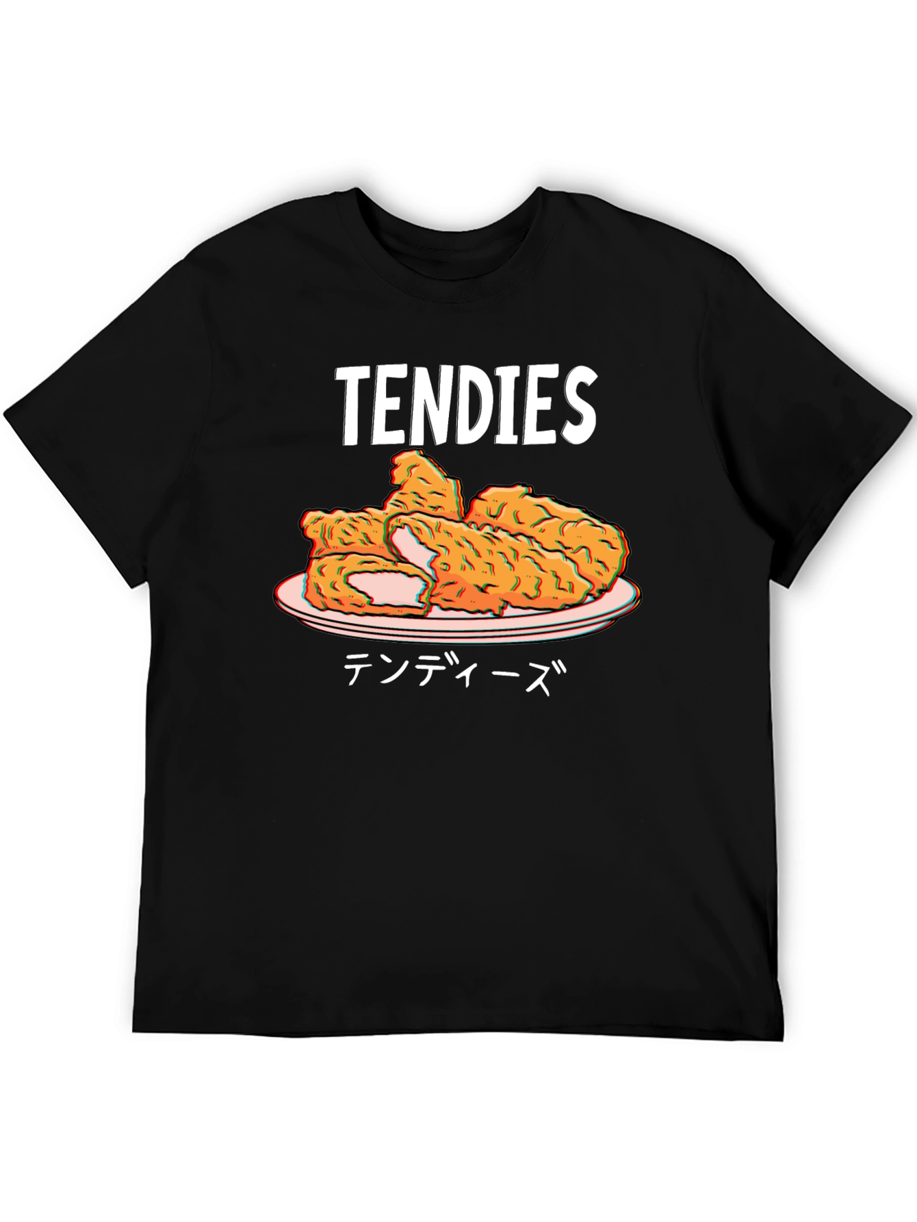 Tendies Graphic T-Shirt - Novelty Food Tee