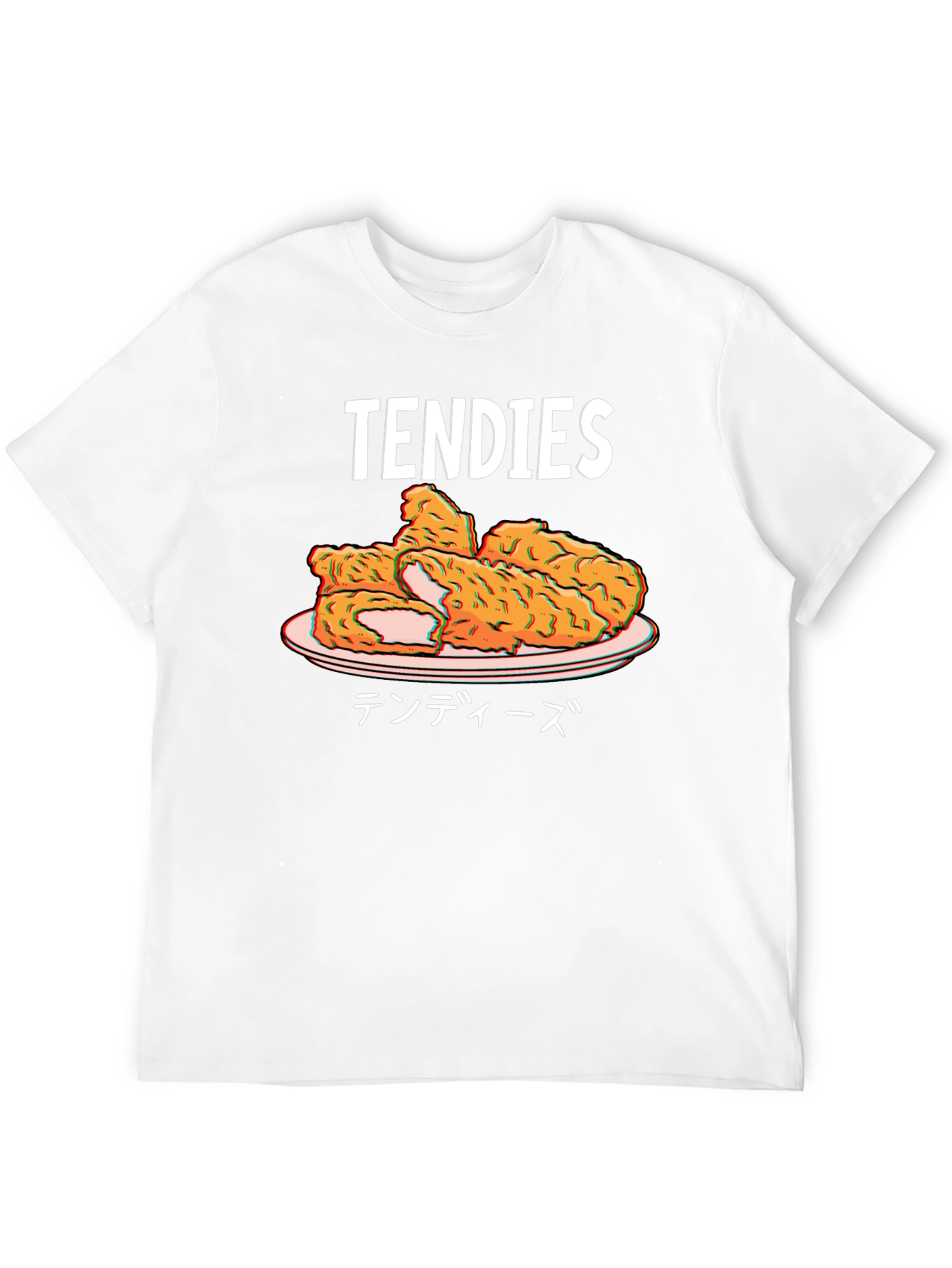 Tendies Graphic T-Shirt - Novelty Food Tee