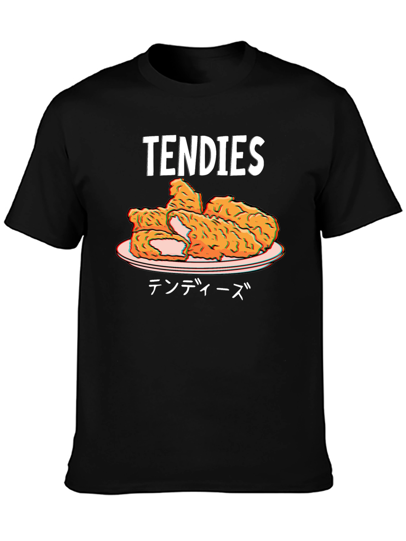 Tendies Graphic T-Shirt - Novelty Food Tee