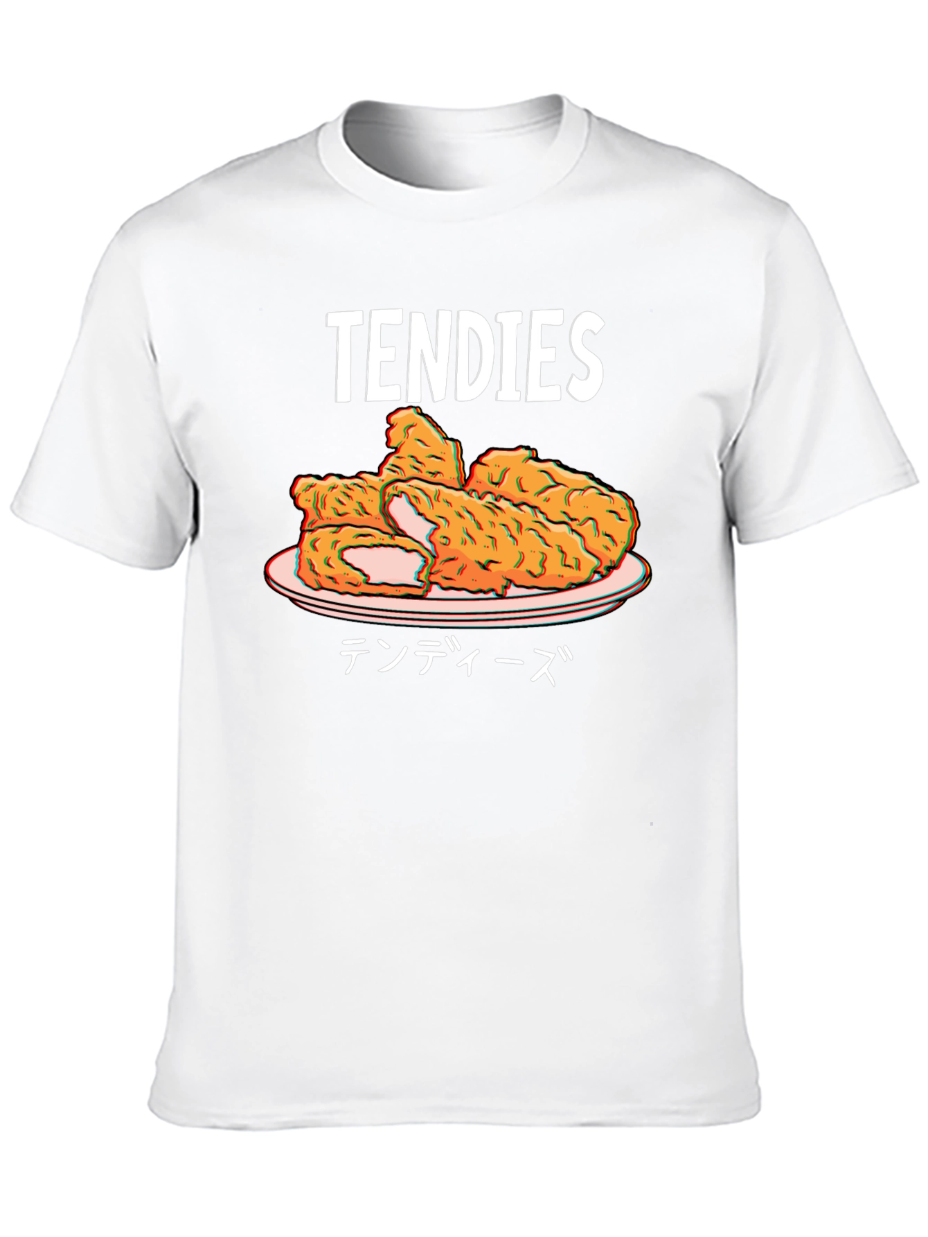 Tendies Graphic T-Shirt - Novelty Food Tee