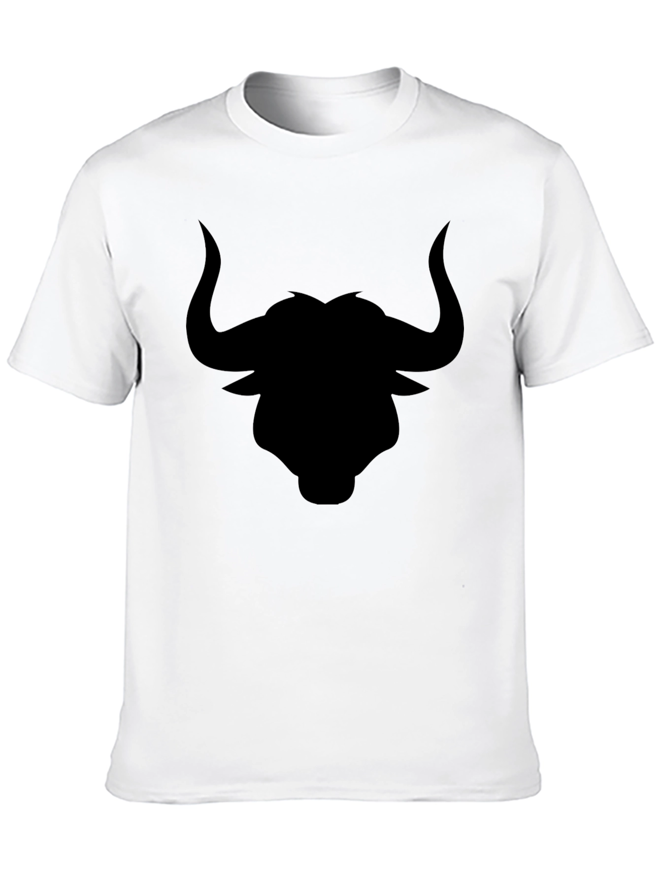Black Bull Graphic Tee - Bold Statement Shirt
