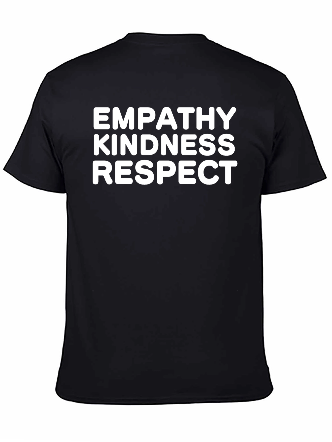 Empathy Kindness Respect Black T-Shirt