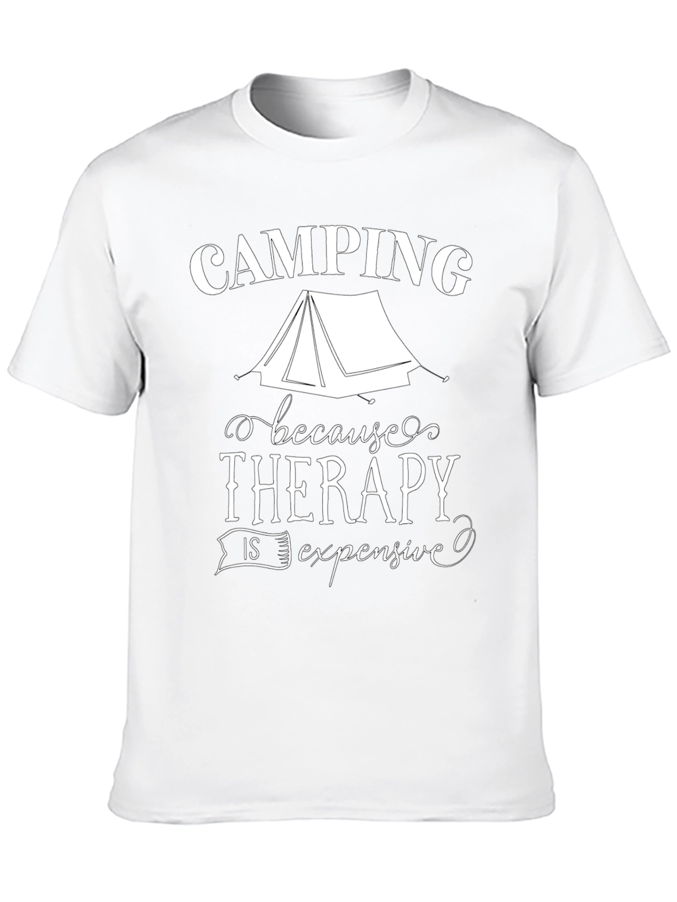 Camping Therapy T-Shirt