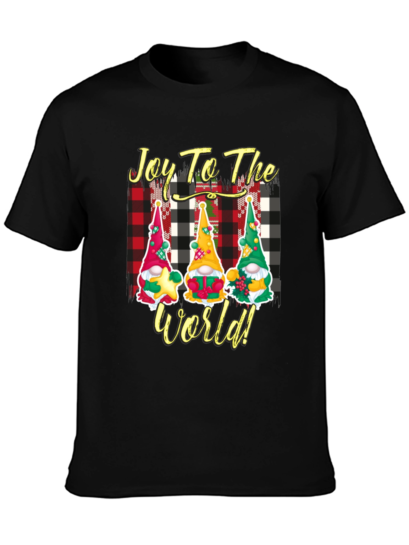 Joy to the World Christmas Gnome T-Shirt