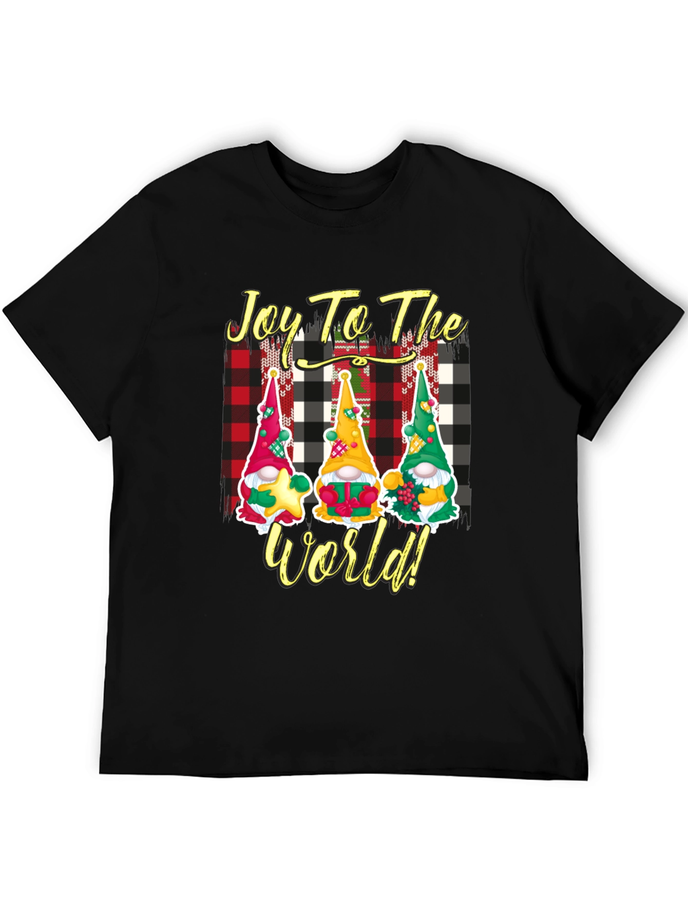 Joy to the World Christmas Gnome T-Shirt