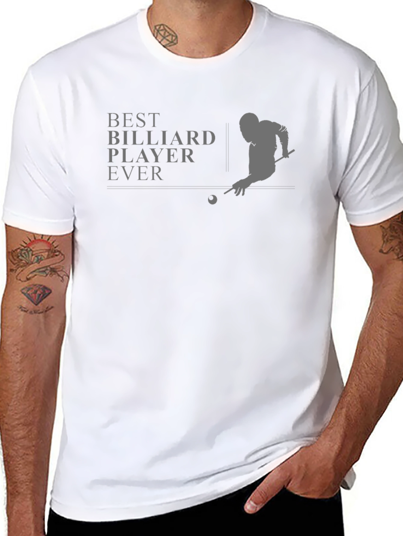 Best Billiard Player Ever Graphic T-Shirt