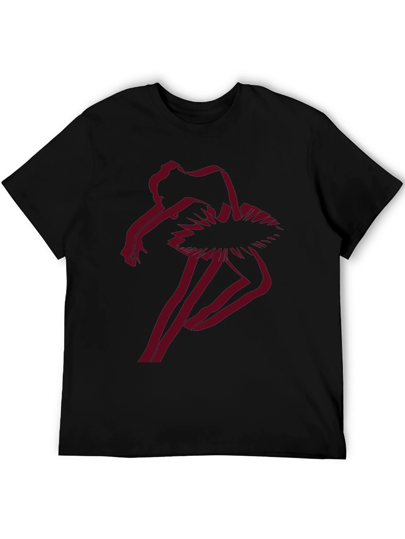 Ballerina Graphic Tee - Unique Dance T-Shirt