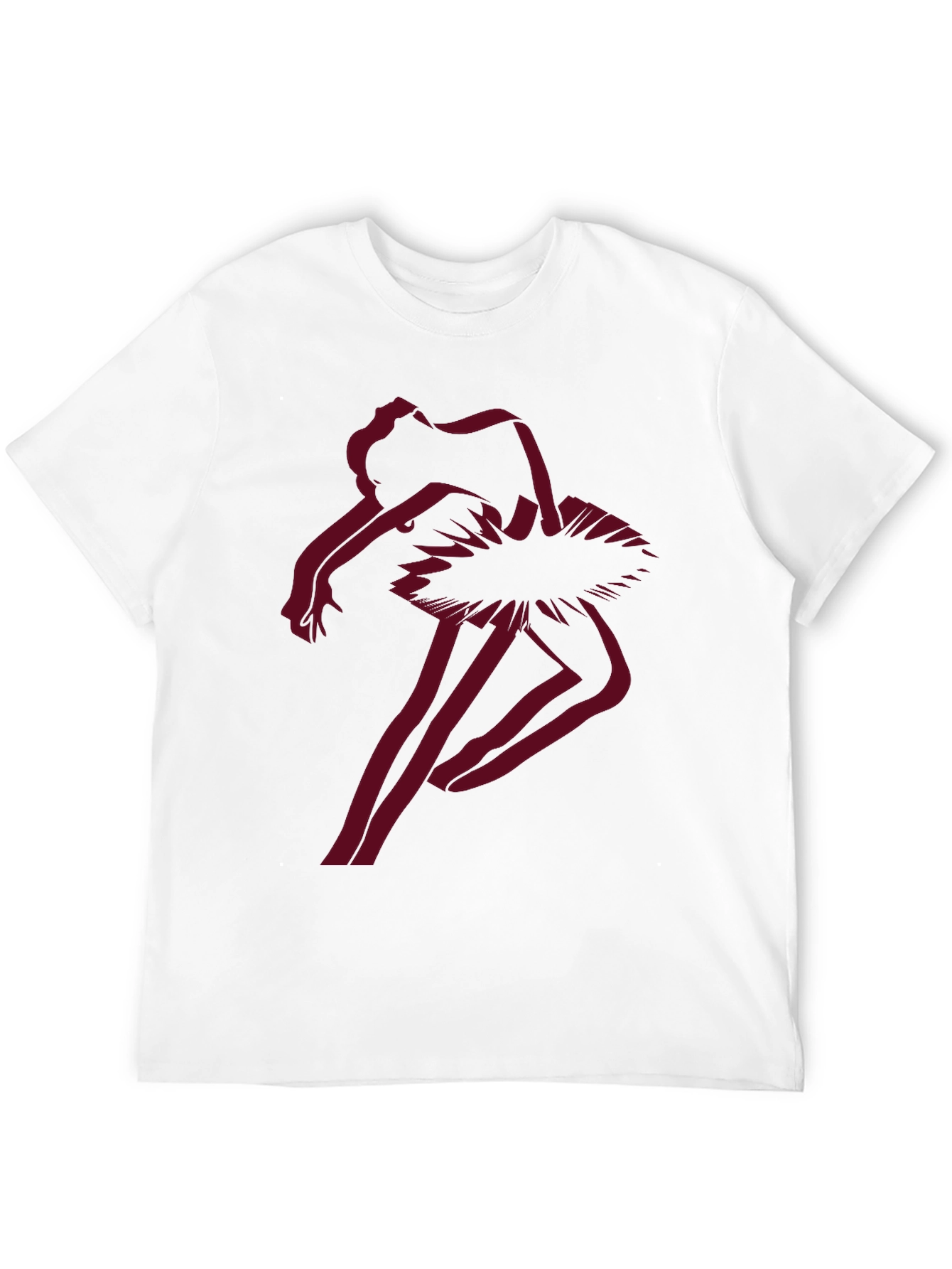 Ballerina Graphic Tee - Unique Dance T-Shirt