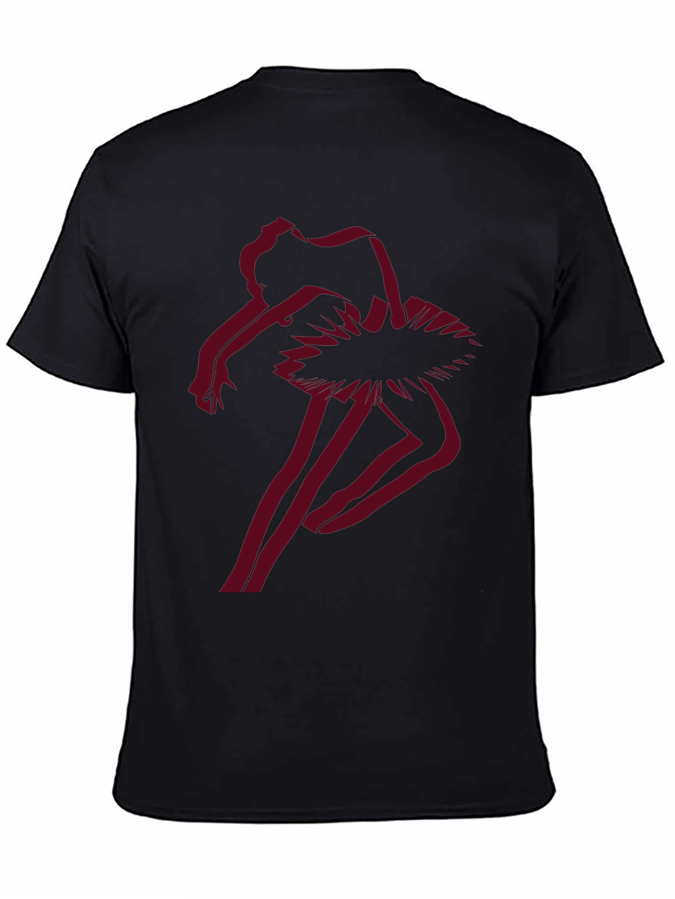 Ballerina Graphic Tee - Unique Dance T-Shirt