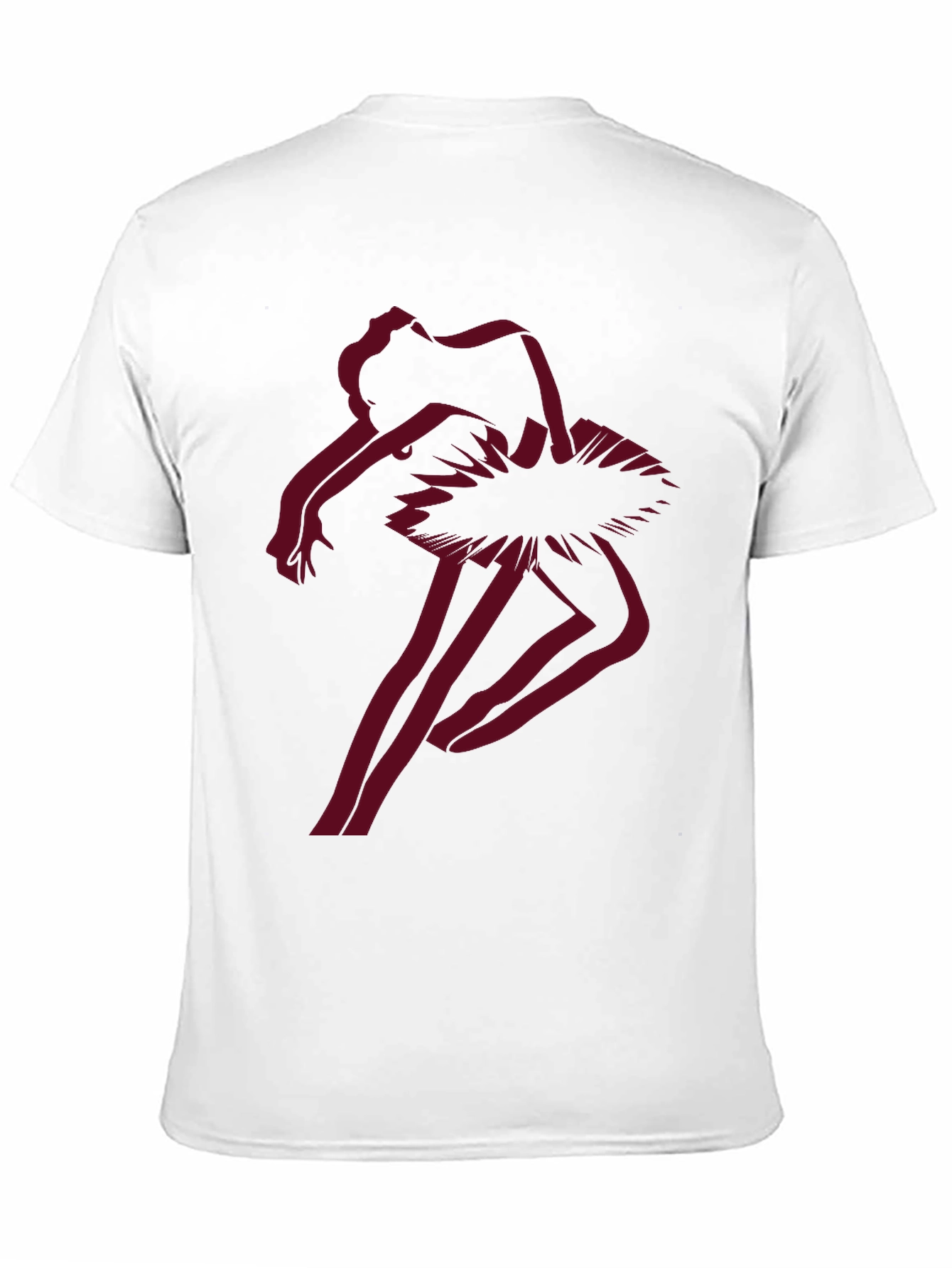 Ballerina Graphic Tee - Unique Dance T-Shirt