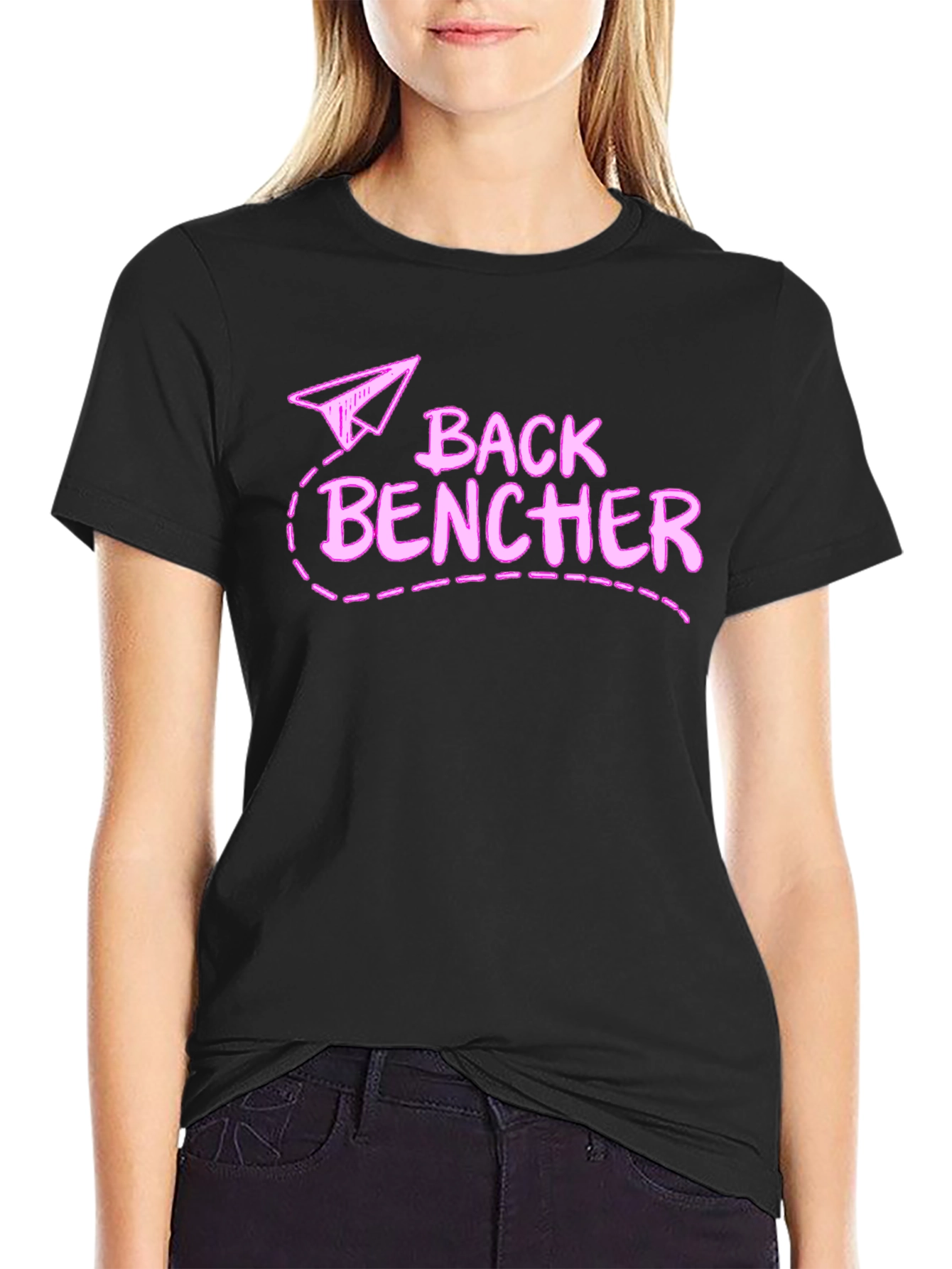 Back Bencher Graphic T-Shirt - Black