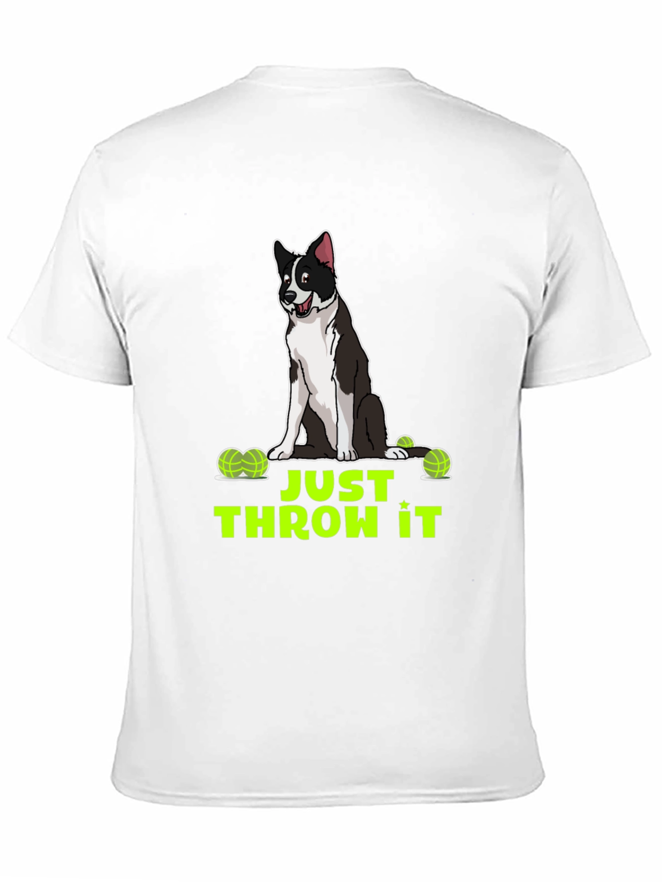 Just Throw It Dog Graphic T-Shirt