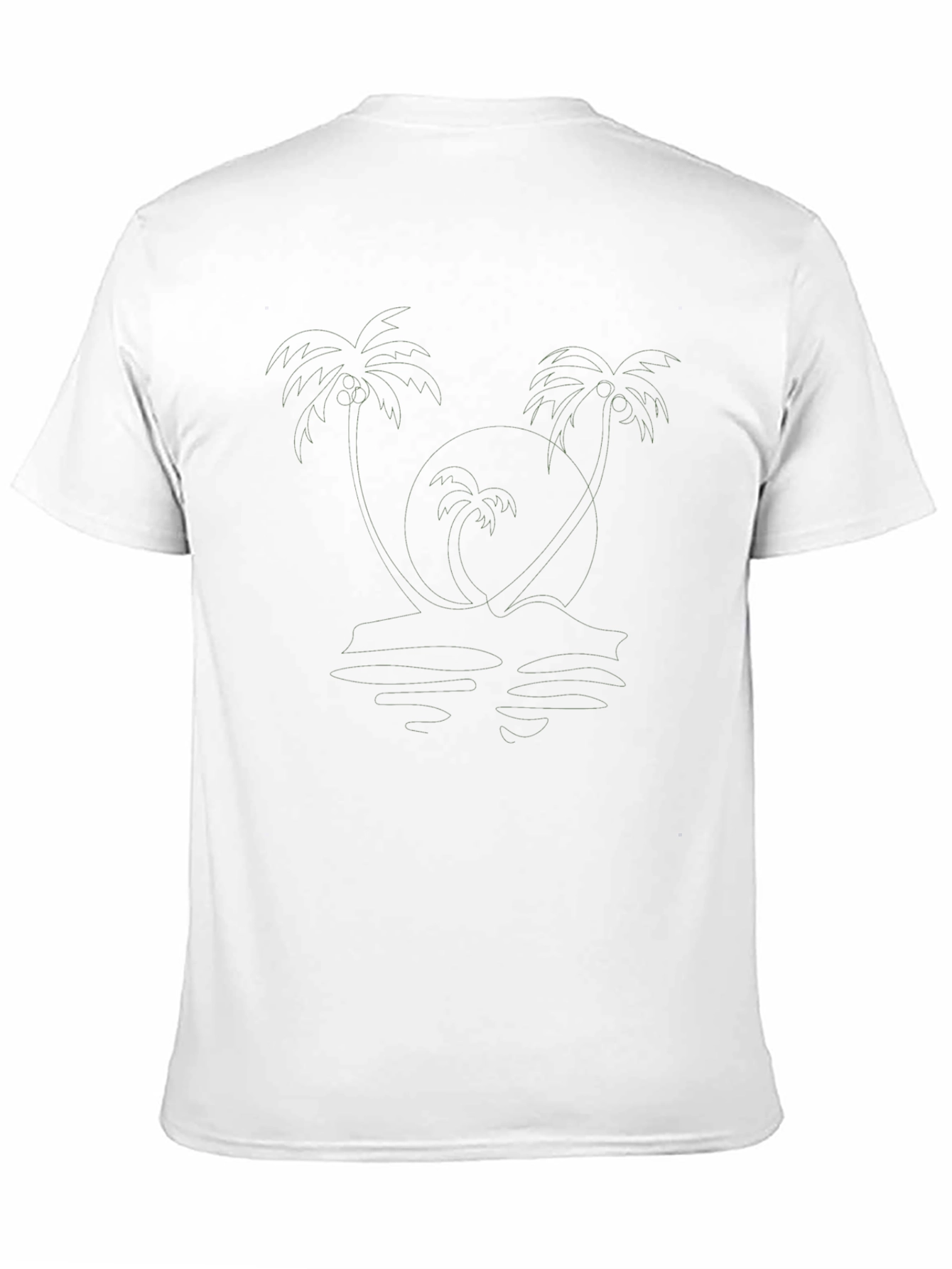 Palm Tree Silhouette T-Shirt