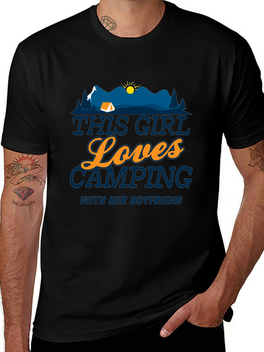 Camping Lover T-Shirt: This Girl Loves Camping