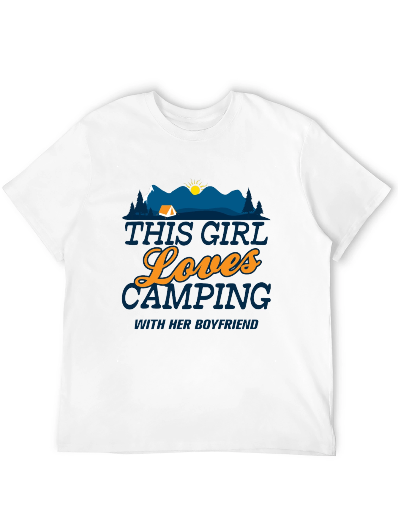 Camping Lover T-Shirt: This Girl Loves Camping
