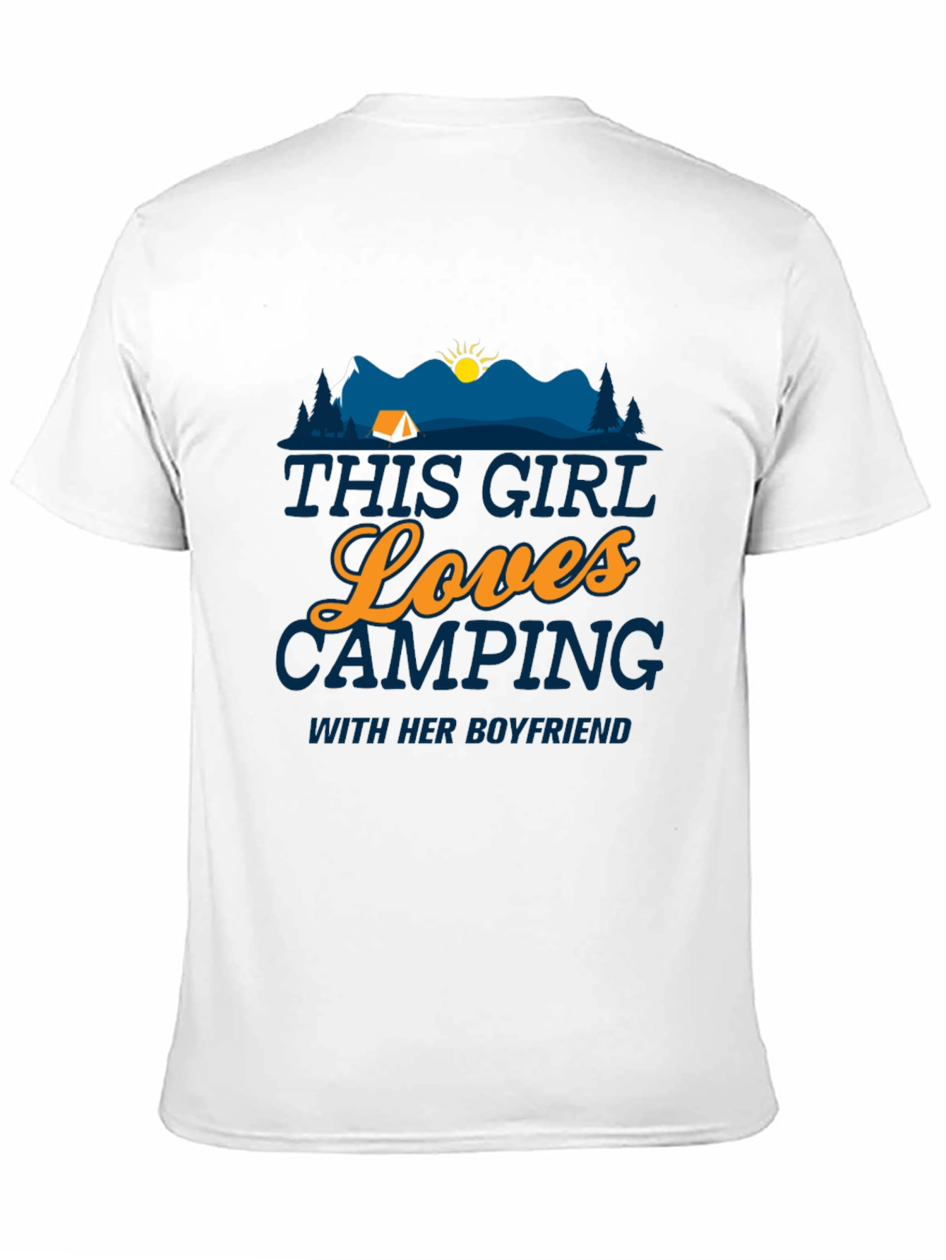 Camping Lover T-Shirt: This Girl Loves Camping
