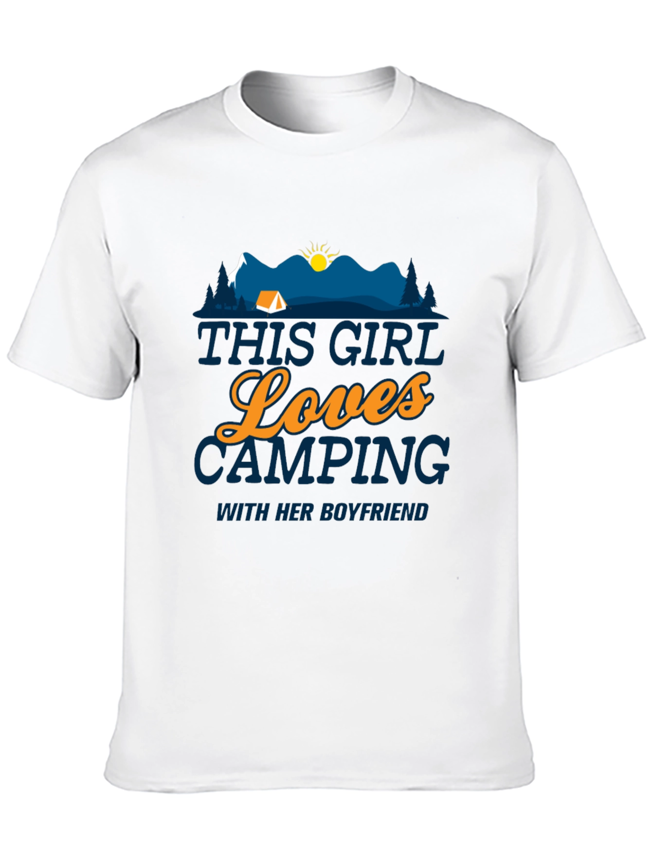 Camping Lover T-Shirt: This Girl Loves Camping