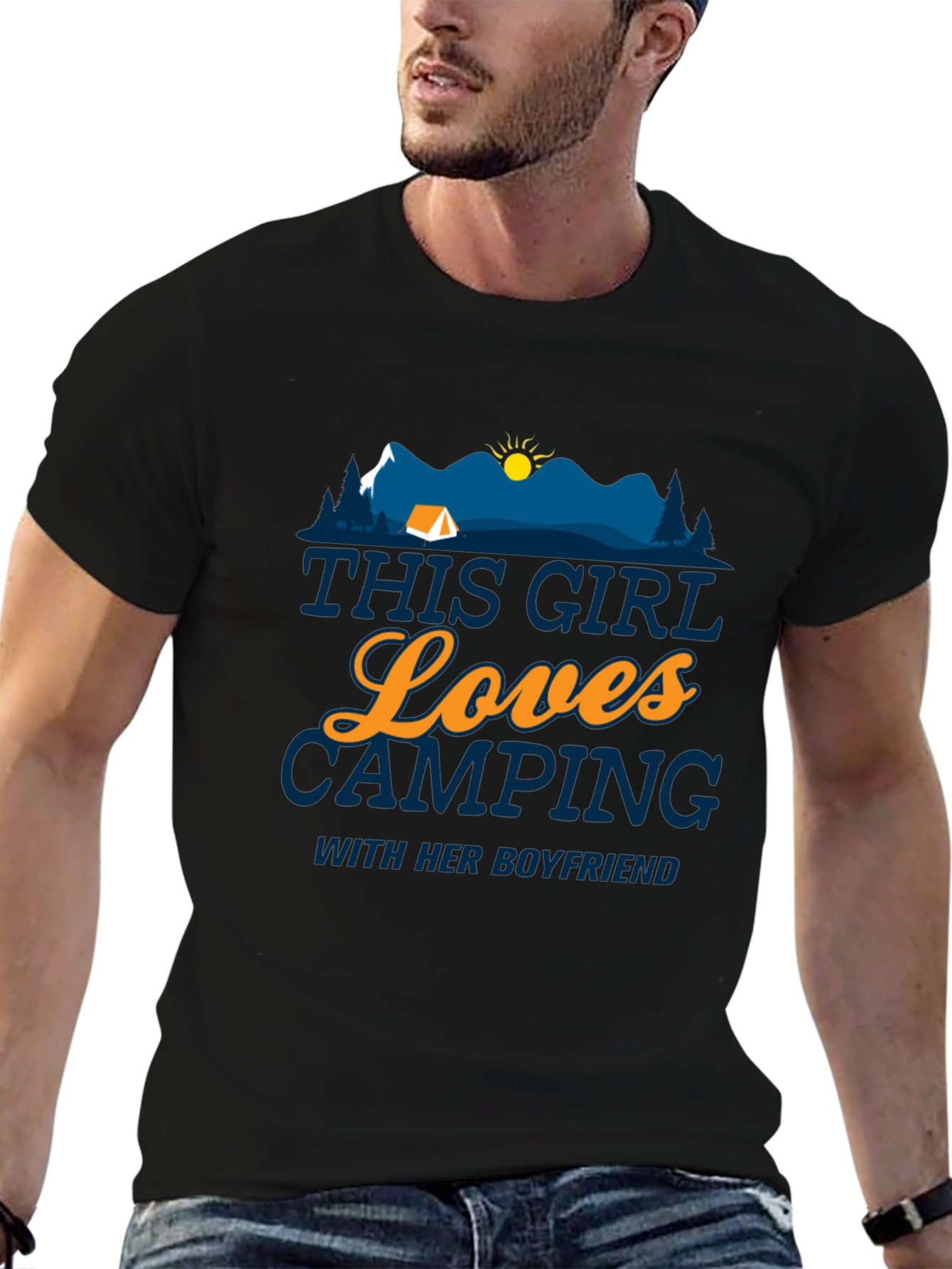 Camping Lover T-Shirt: This Girl Loves Camping