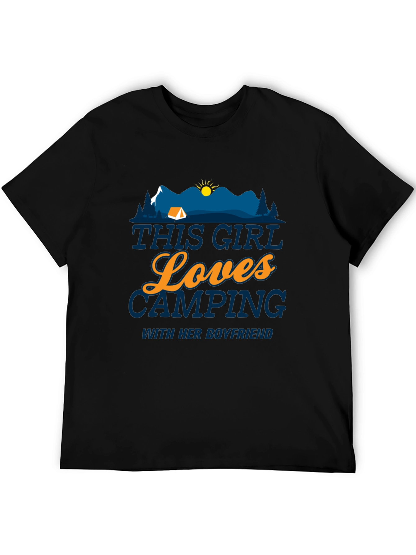 Camping Lover T-Shirt: This Girl Loves Camping