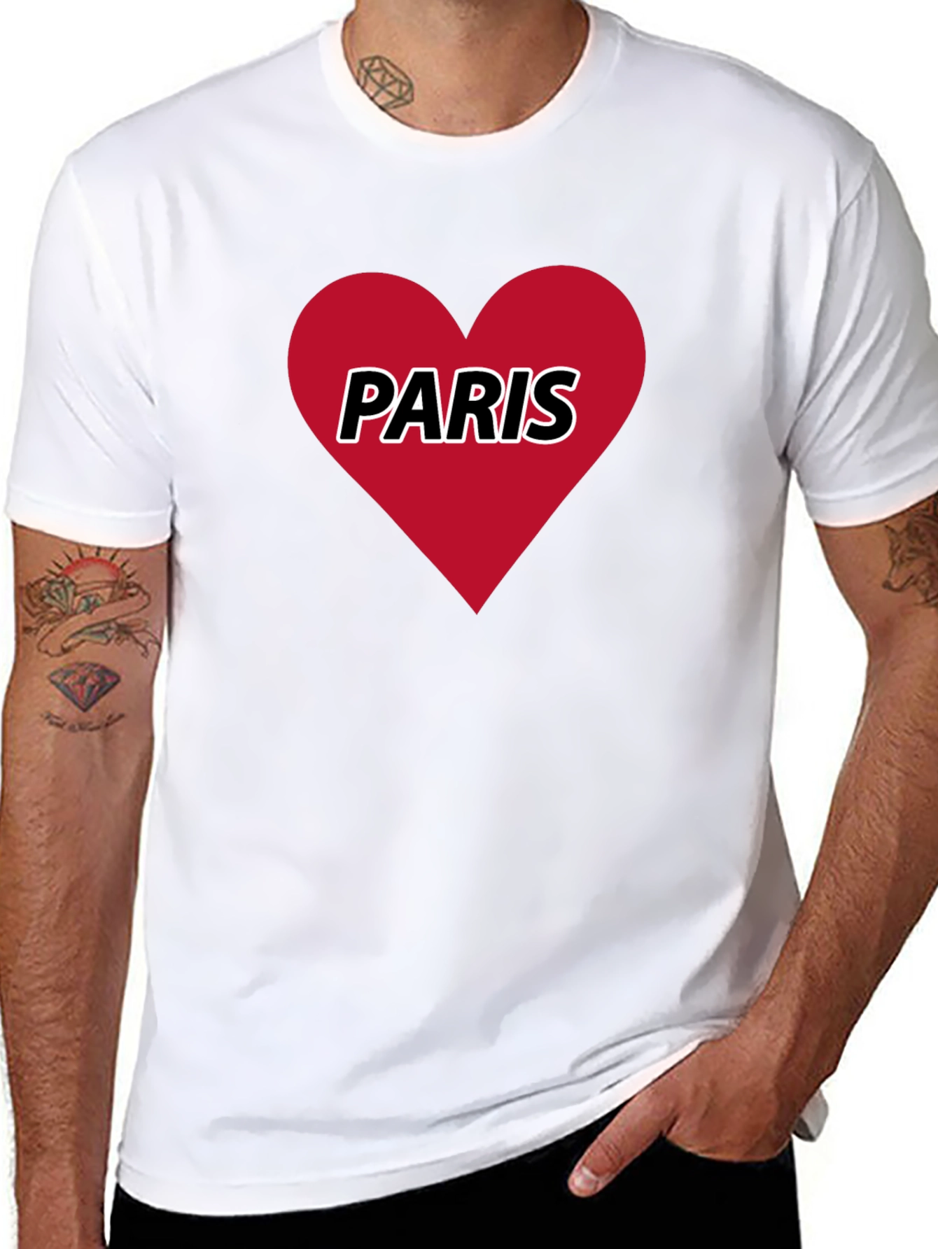 I Heart Paris Graphic T-Shirt