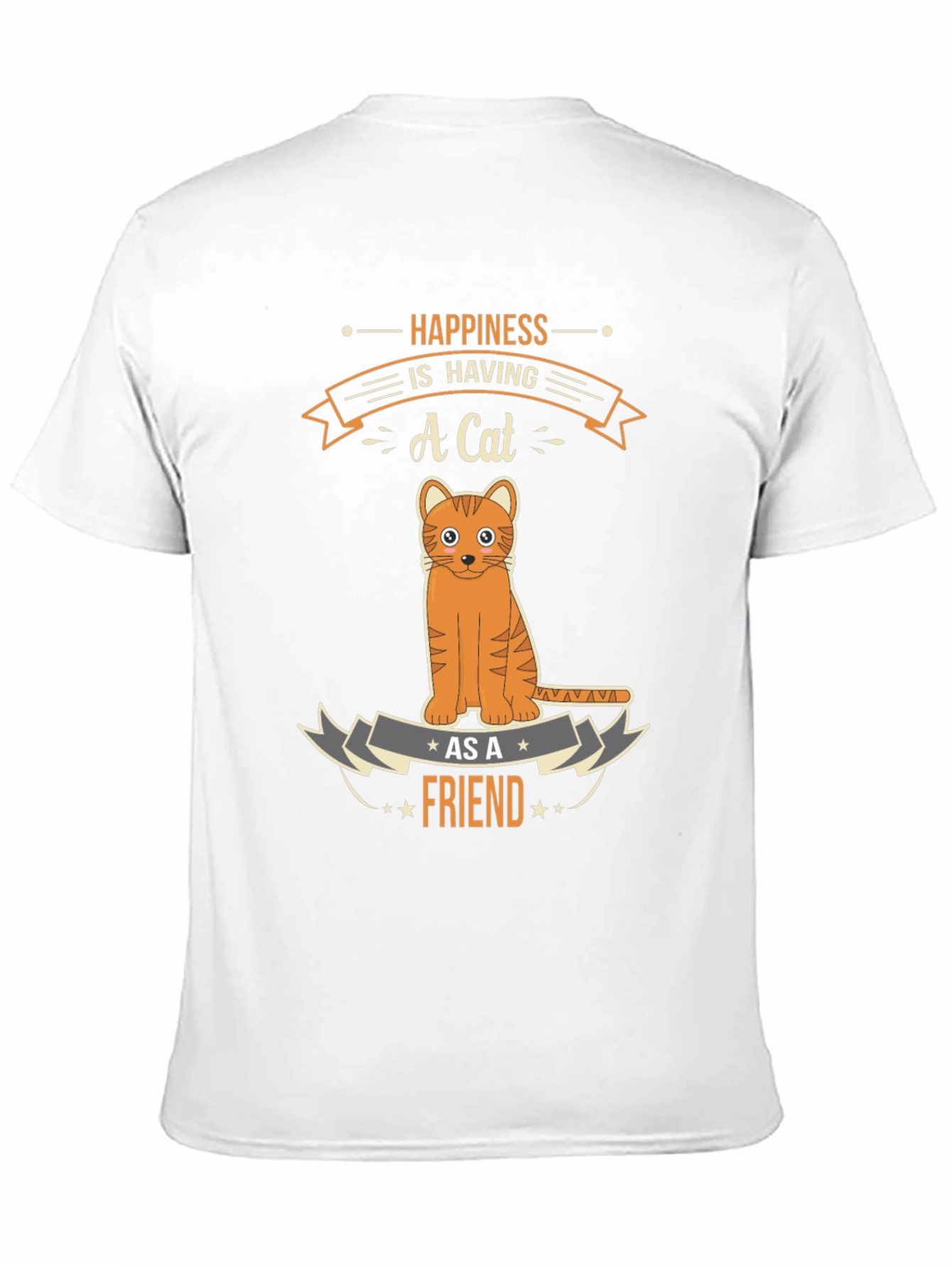 Happiness is Having a Cat T-Shirt