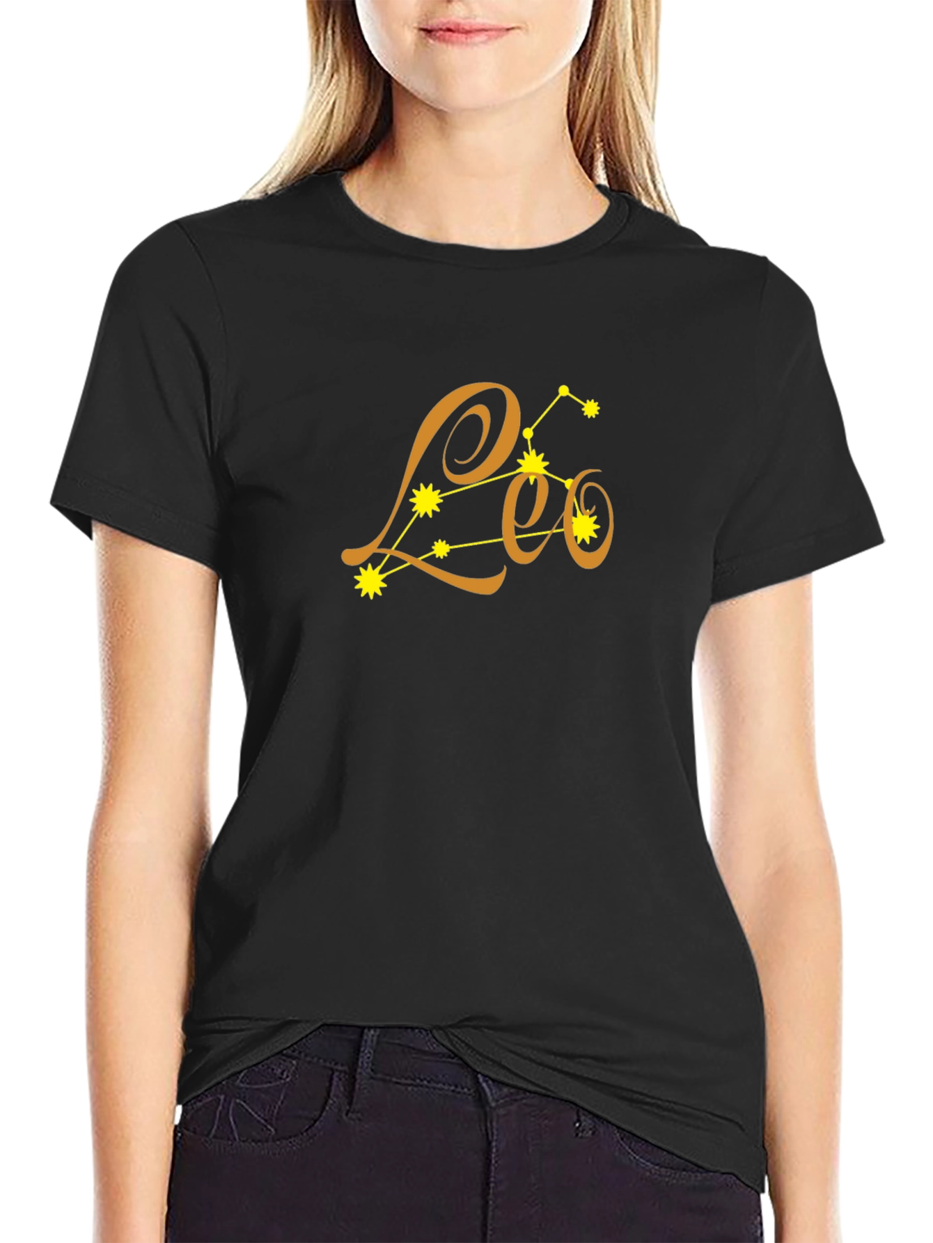 Leo Zodiac Constellation Graphic Tee