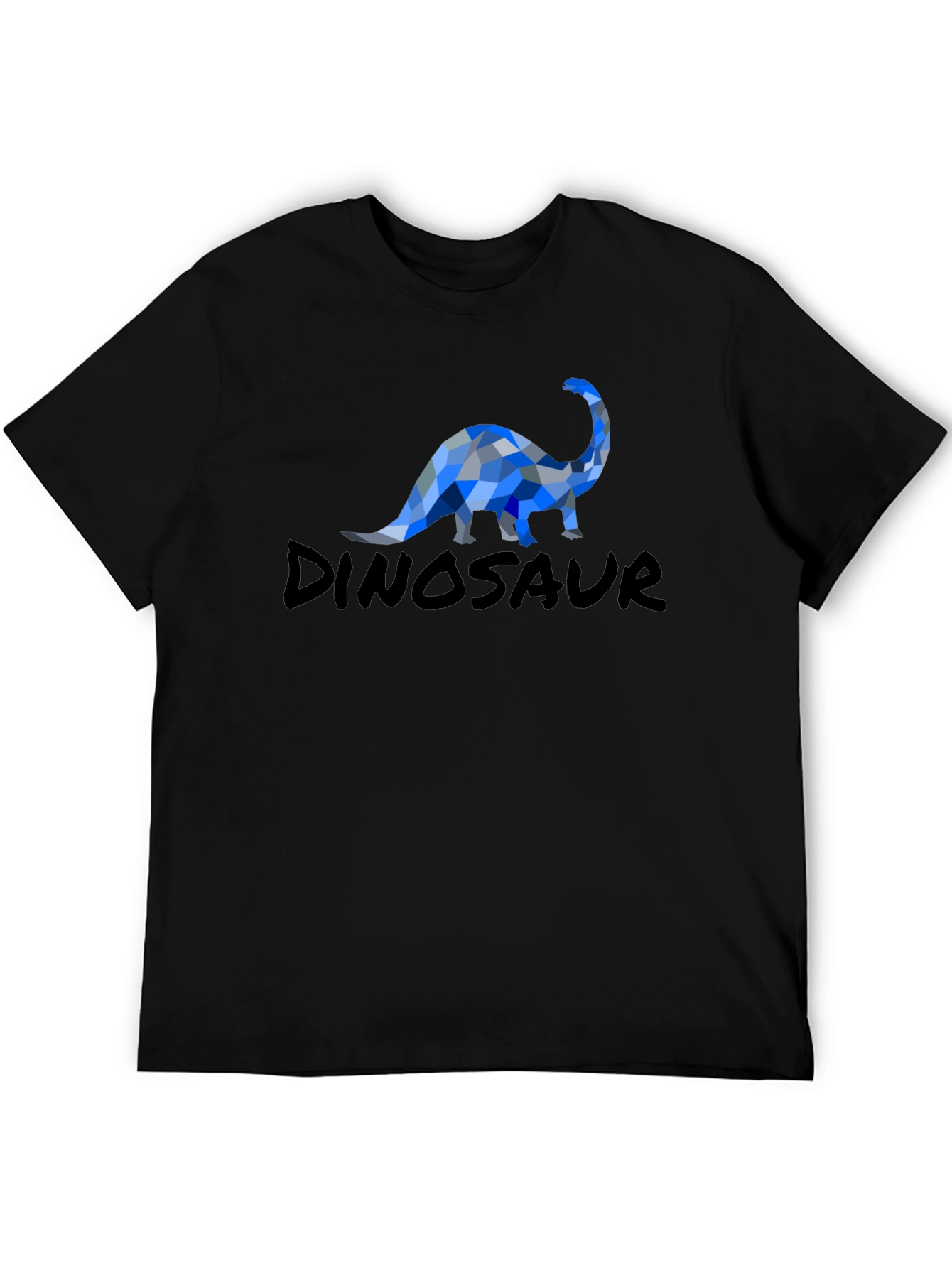 Geometric Dinosaur Graphic Tee