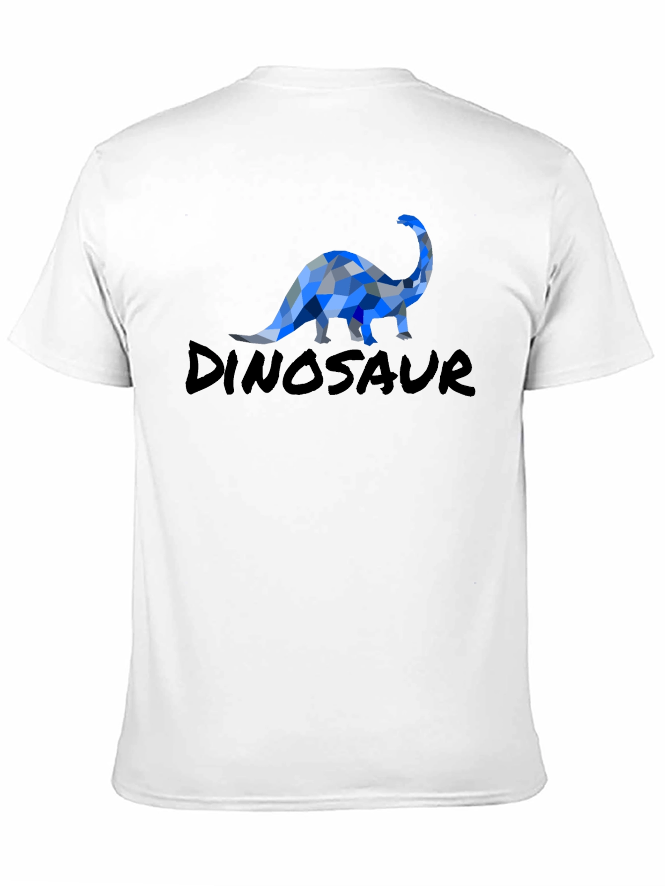 Geometric Dinosaur Graphic Tee